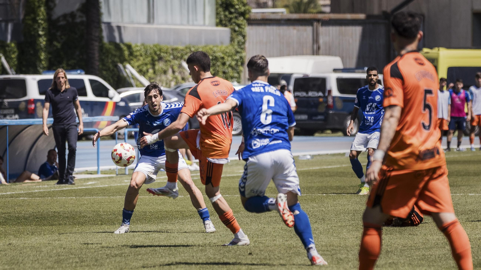 Las imágenes del derbi entre Xerez DFC y Xerez CD en Chapín