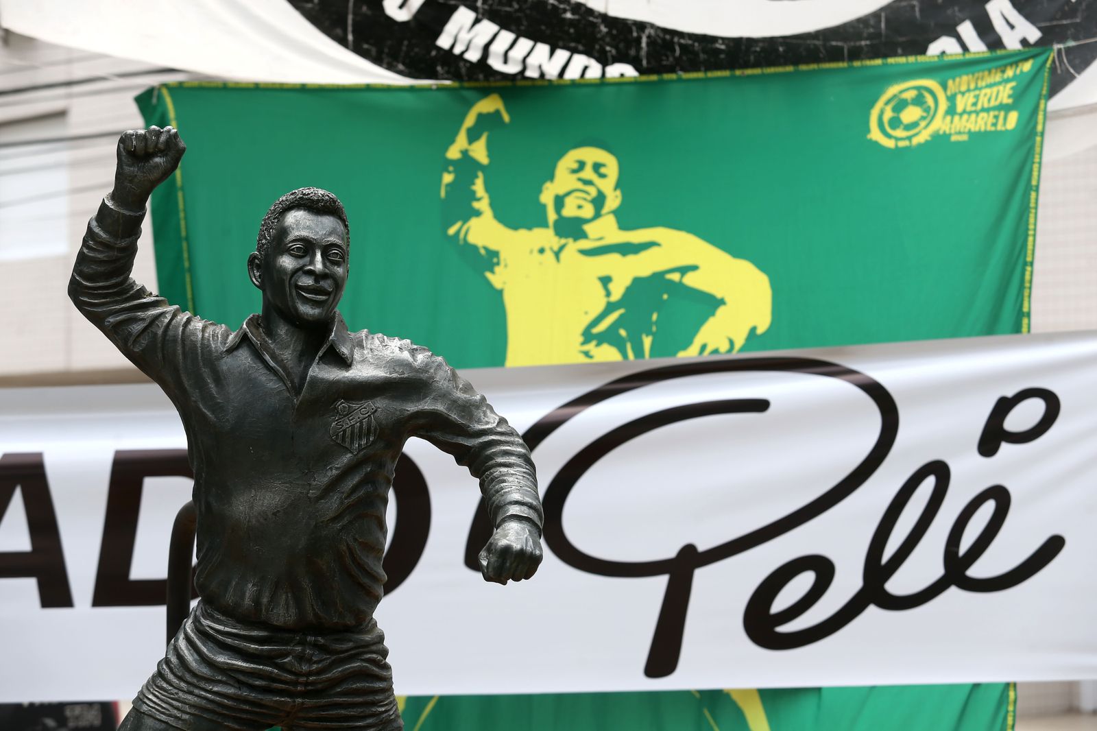 Las fotos del homenaje del fútbol mundial a Pelé