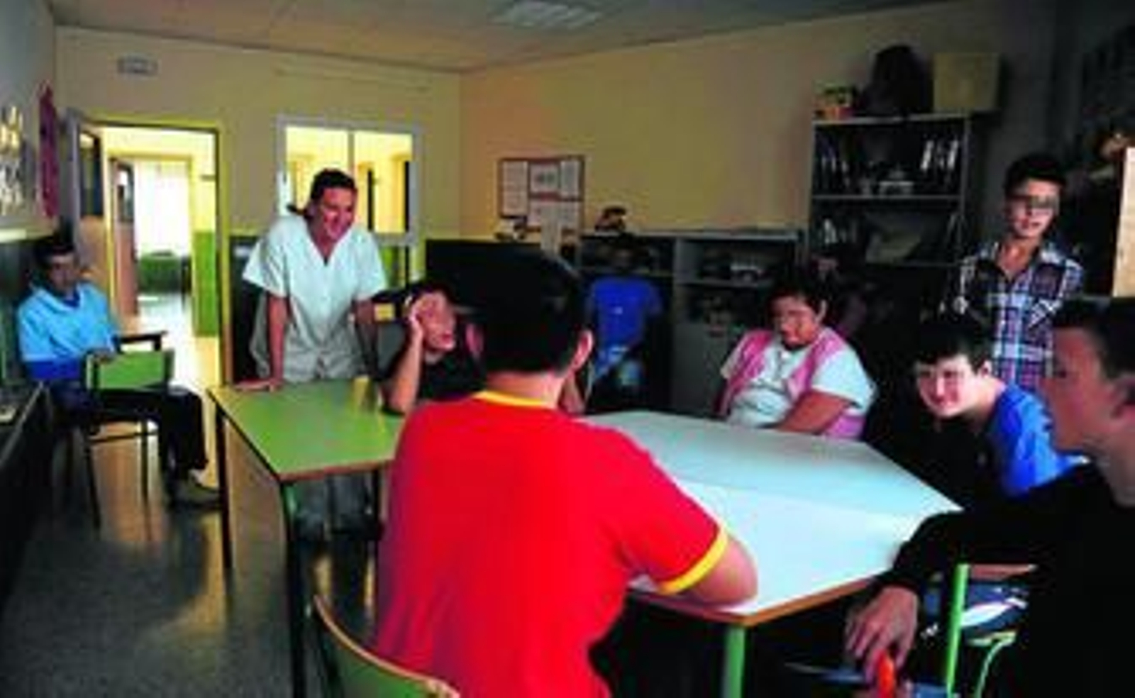 Sala de descanso, en el centro de Afanas de La Casería, en una imagen de archivo.