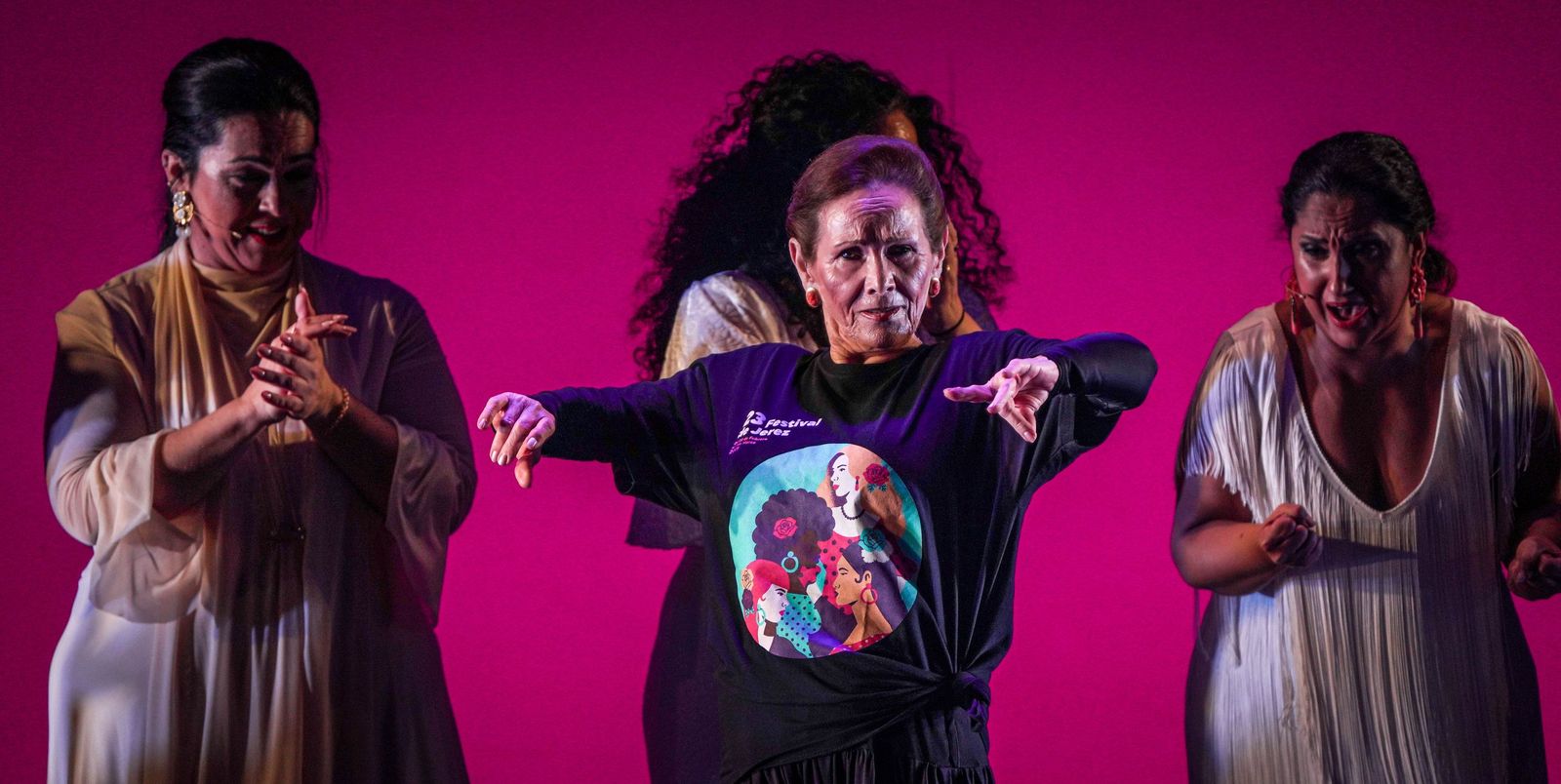 Imágenes de Mercedes Ruiz, Leonor Leal y Salomé Ramírez 'Jerez con nombre de mujer'