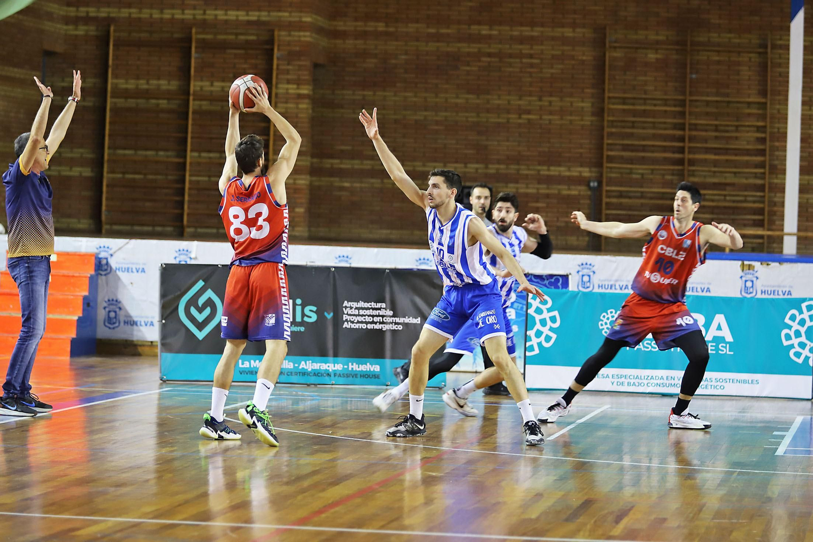 Imágenes del partido de Baloncesto Huelva Comercio vs Tu Super CB la Zubia Imágenes del partido de Baloncesto Huelva Comercio vs Tu Super CB la Zubia