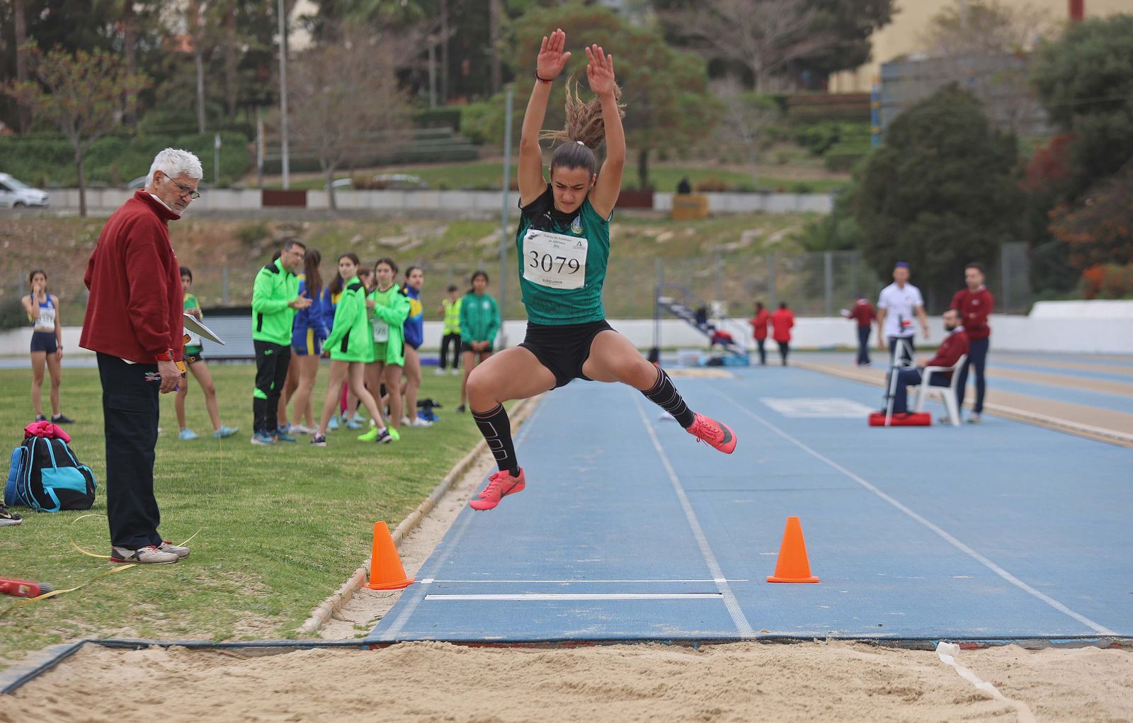 Fotos del cuarto control de invierno de la Delegación Gaditana de Atletismo en Algeciras