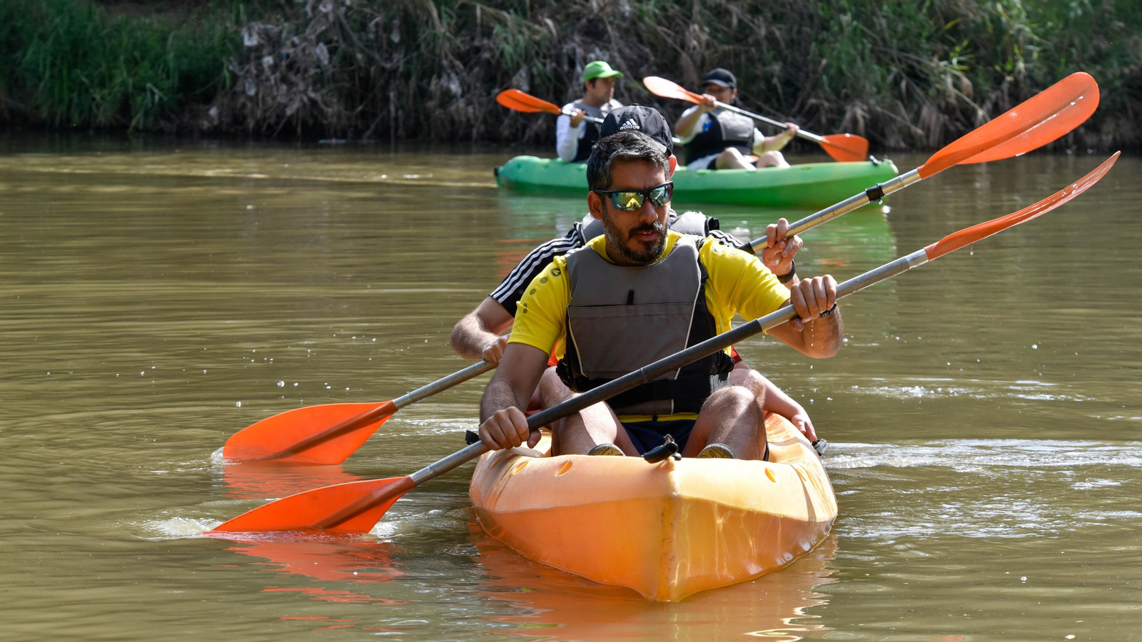 Ruta en kayak por El Palmones