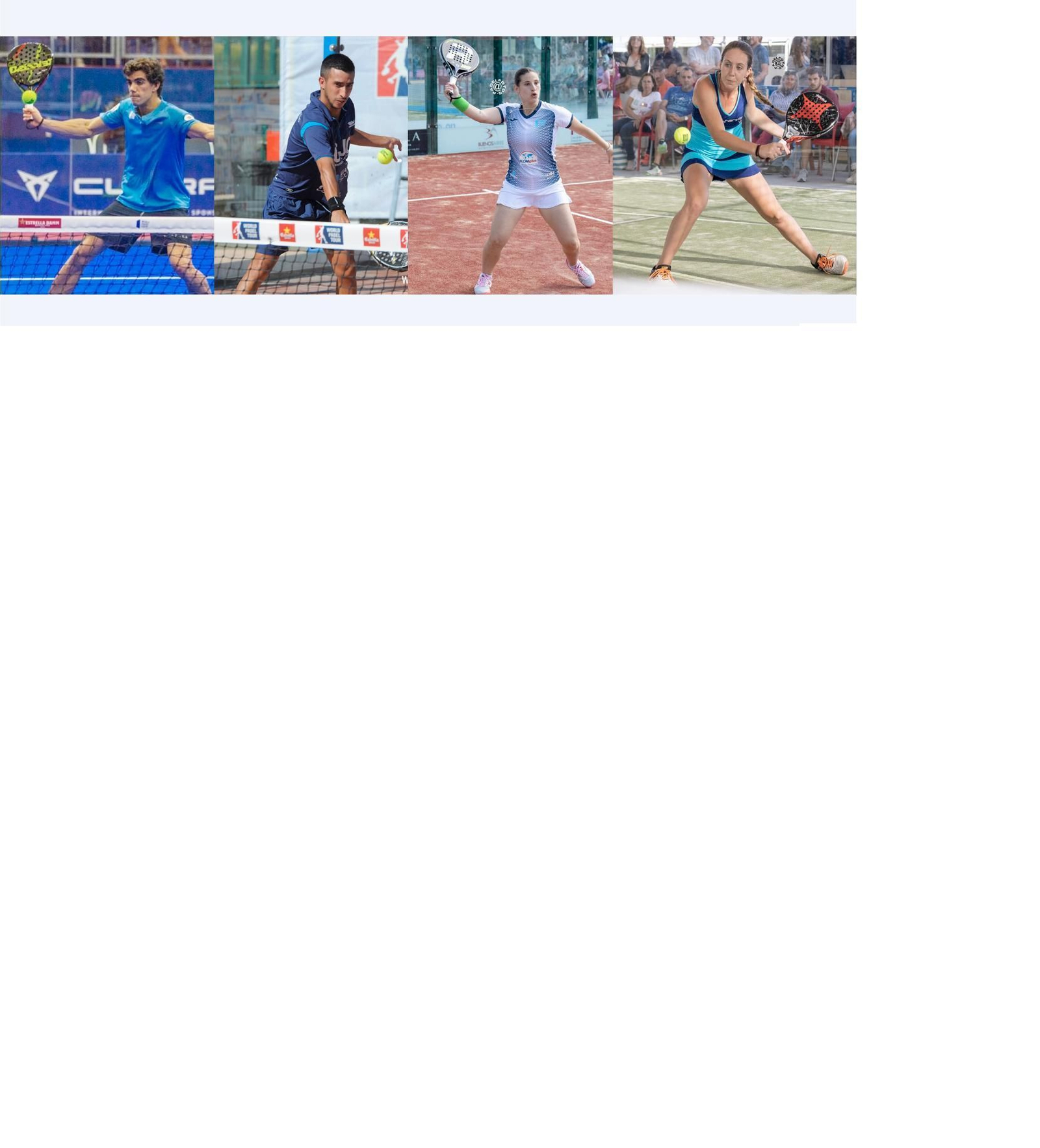 Juan Lebrón, Álvaro Cepero, Nuria Rodríguez y Julia Polo.