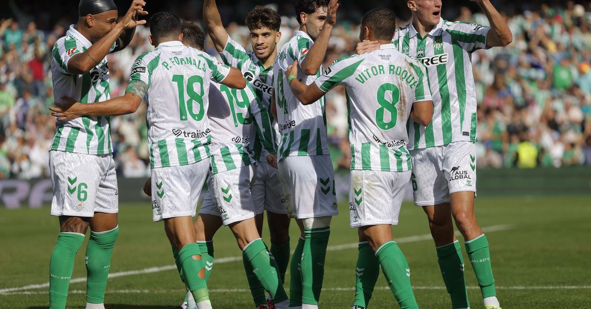 Las notas del Betis en el primer tercio de temporada: una media notable