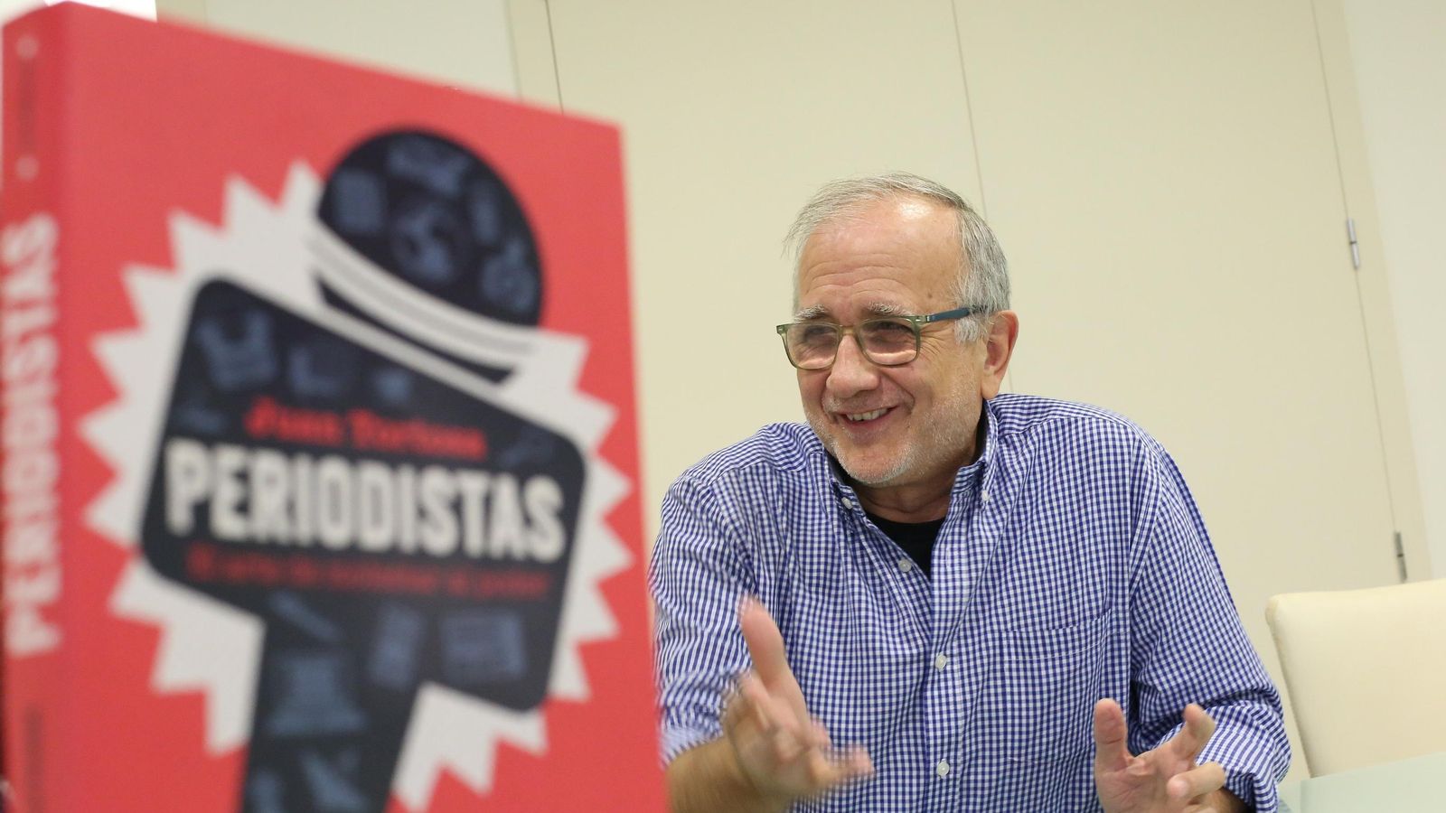 Juan Tortosa, durante la entrevista.