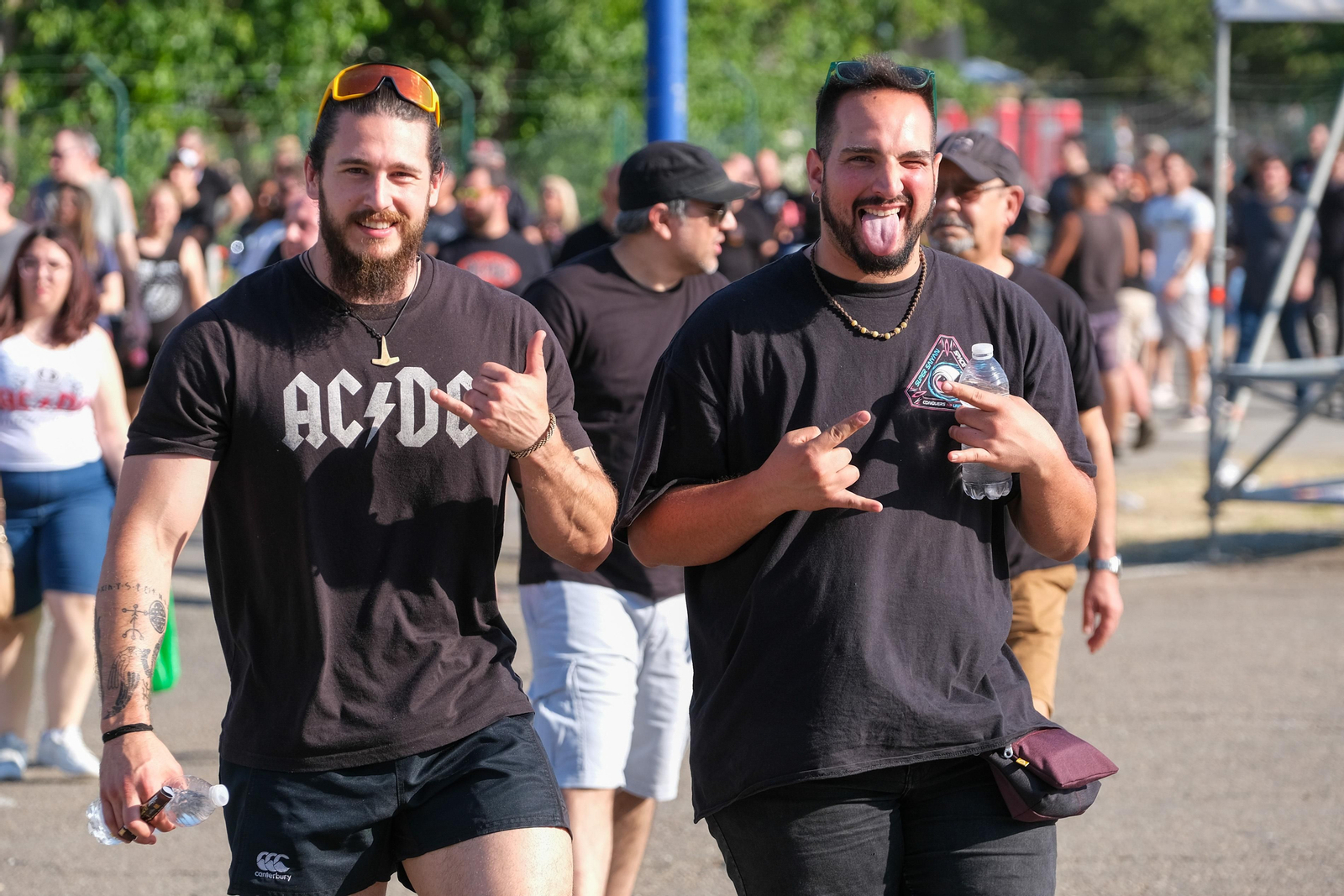 Búscate. Segundo concierto de ACDC en España