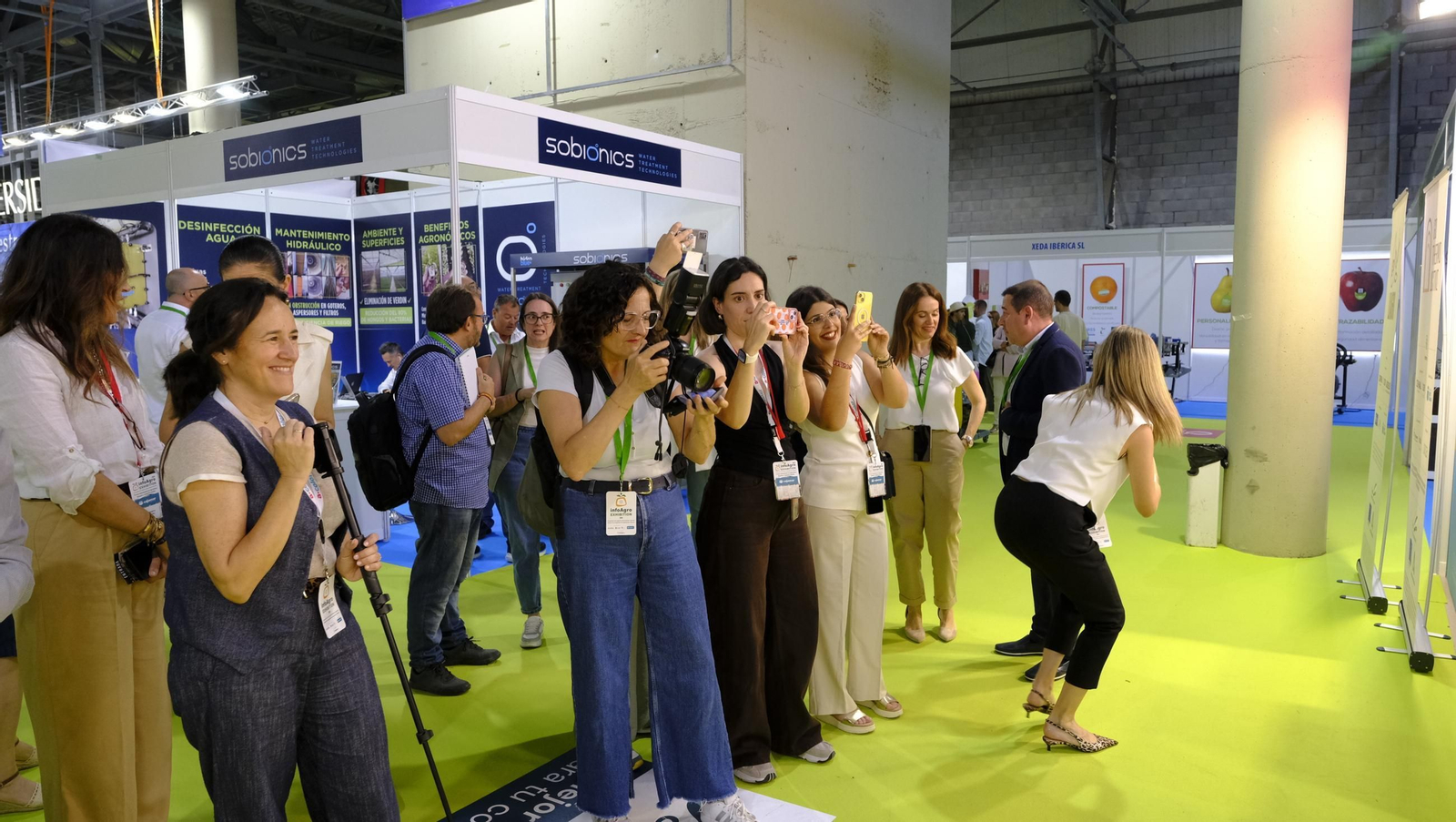 Imágenes del primer día de Infoagro Exhibition en Aguadulce