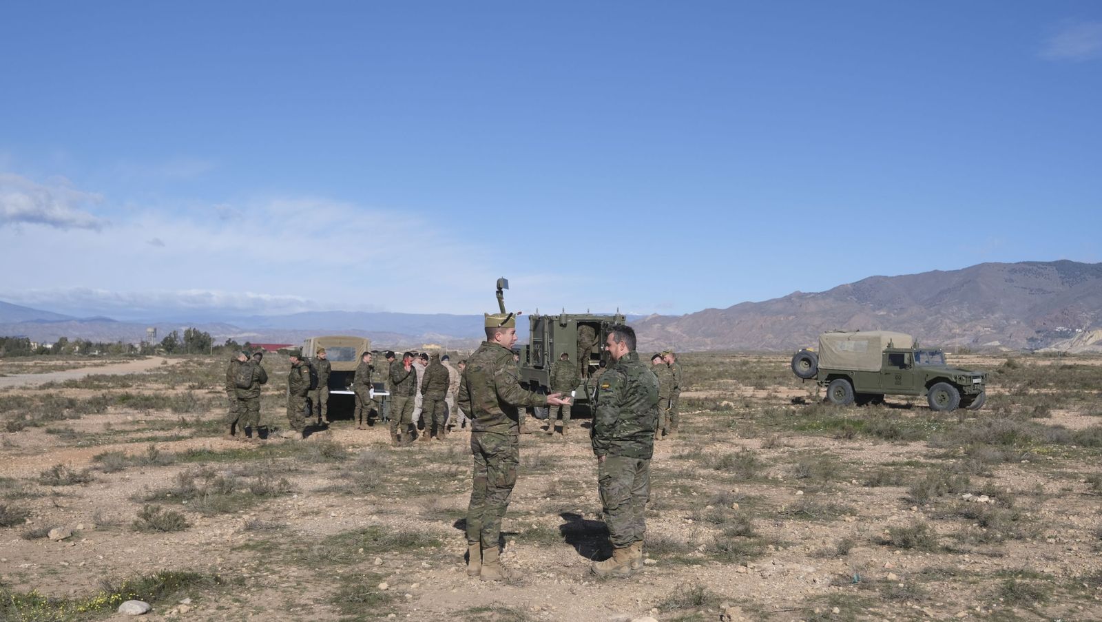 En imágenes: así entrena La Legión para combatir contra los drones