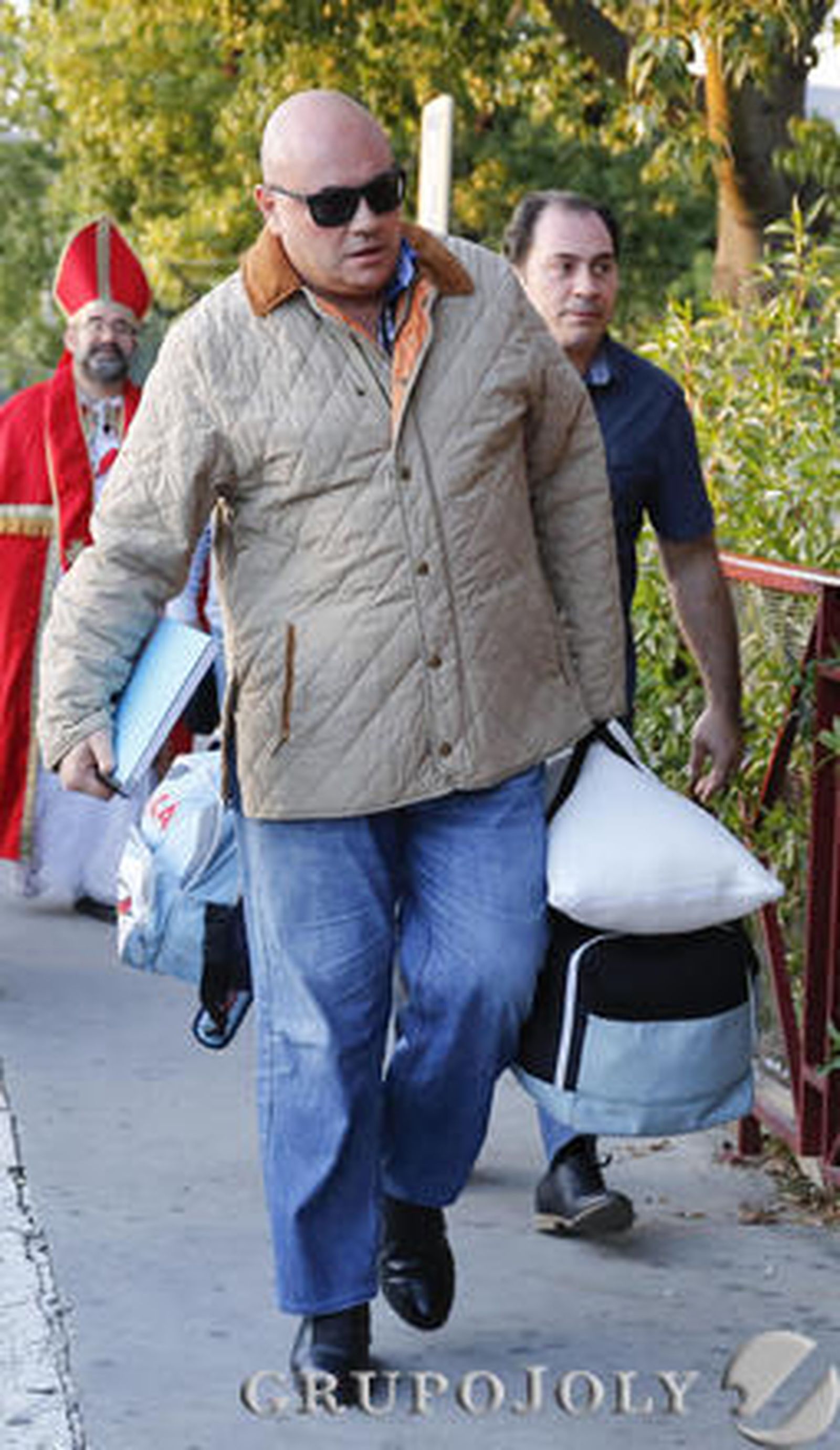 El testaferro Óscar Alberto Benavente, ayer.

Foto: Javier Albiñana