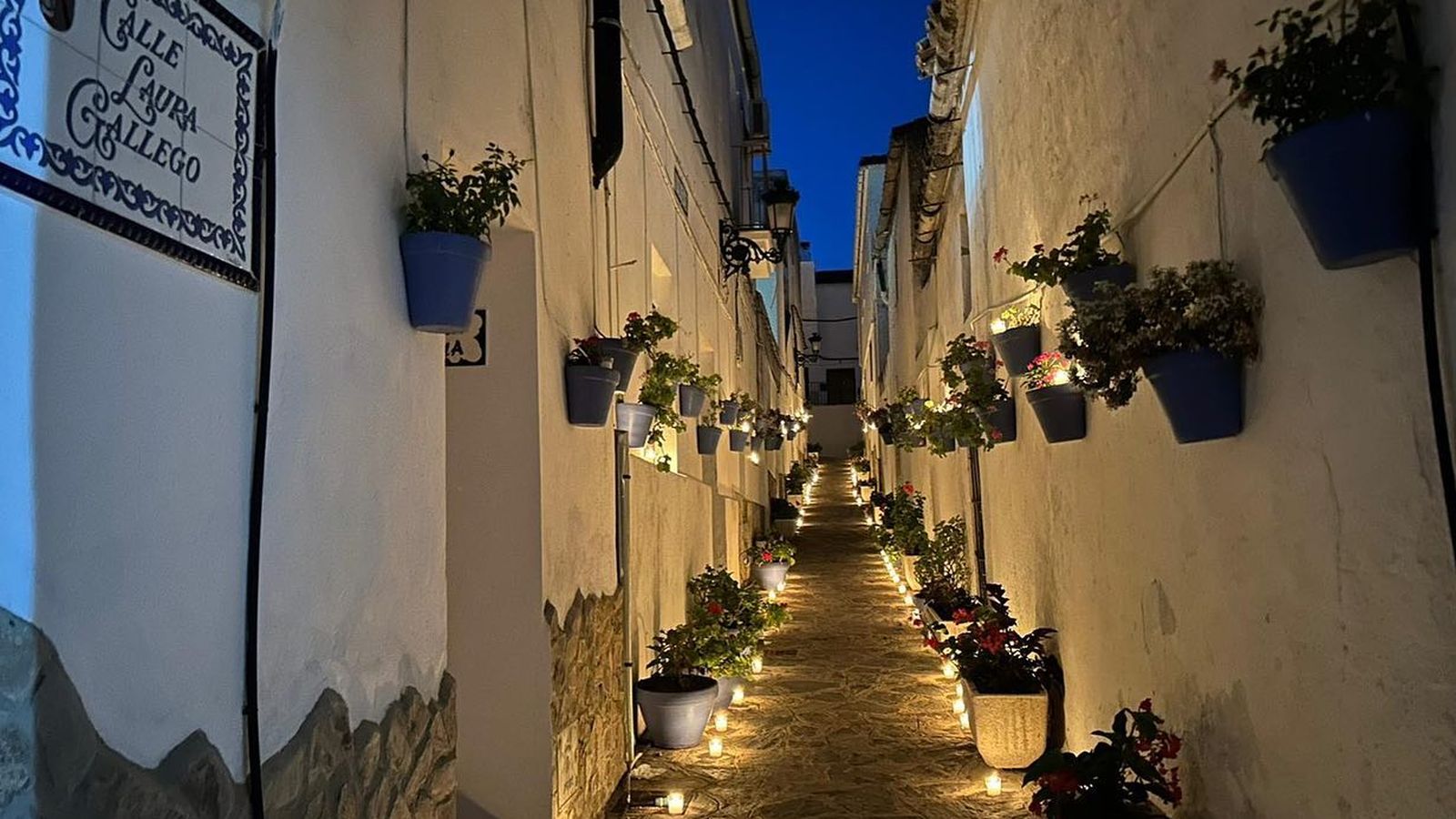 Algar se iluminará a la luz de las velas este viernes 2 de agosto (imagen de archivo)