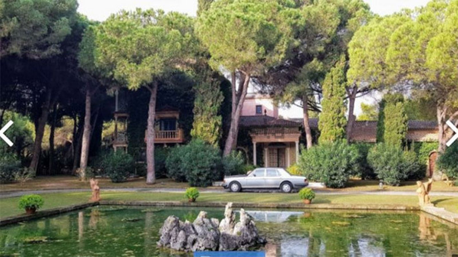 Exterior de la residencia.