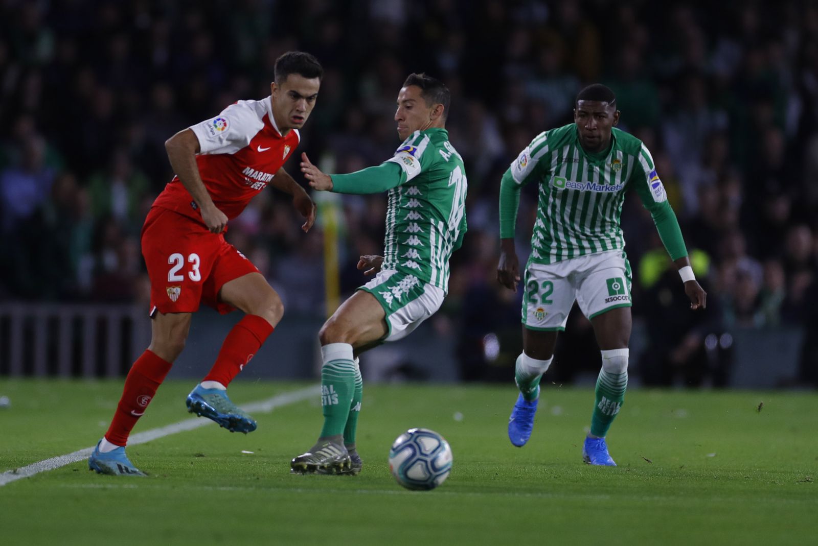 La imágenes del Betis-Sevilla fc