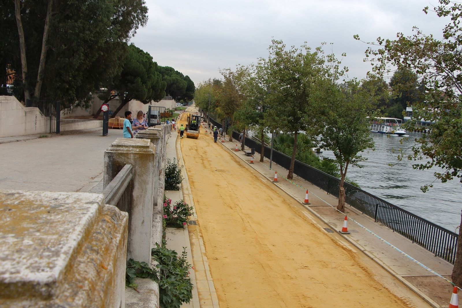 La mejora del albero del Muelle de Nueva York estará terminada antes del fin de semana.