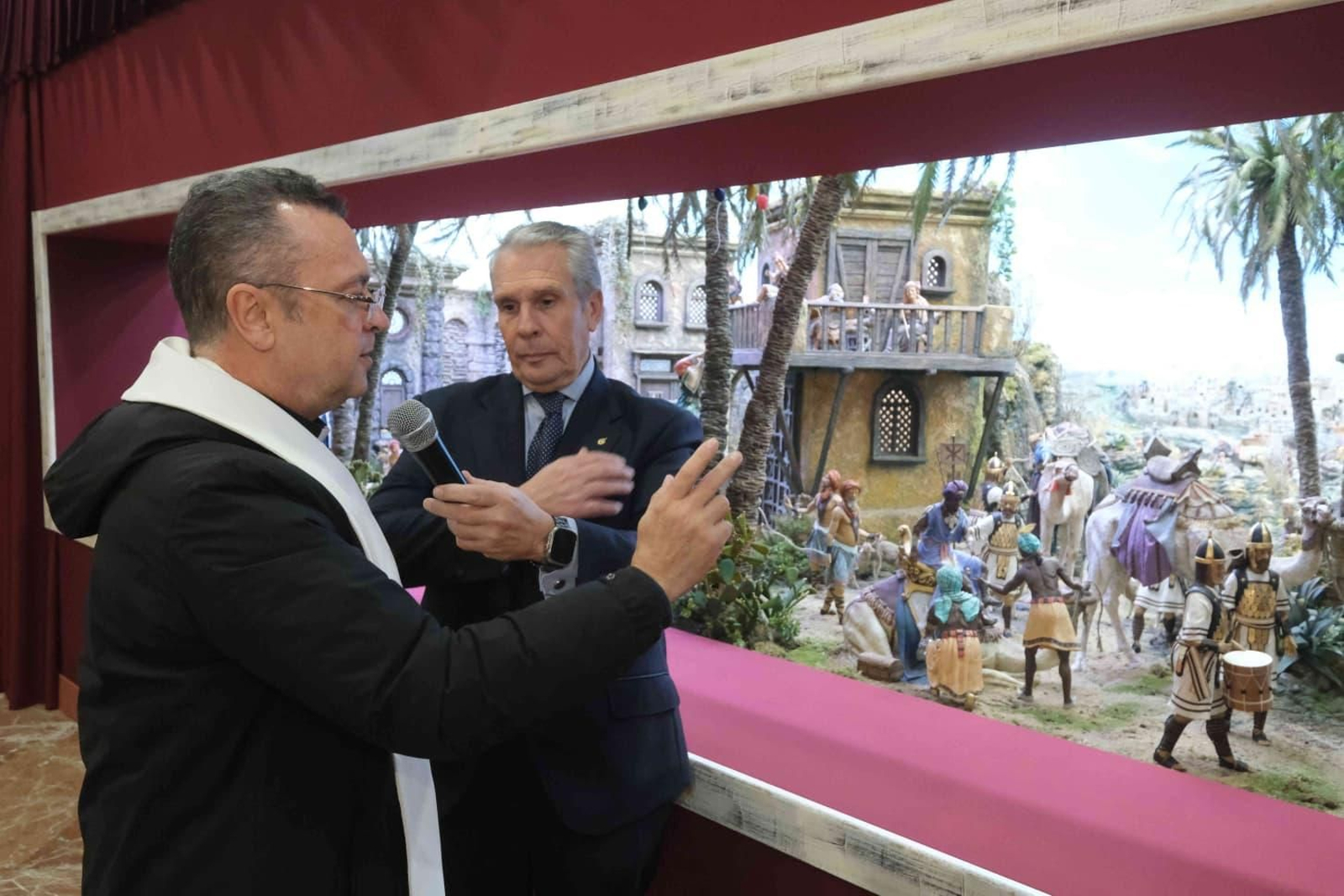 Bendición del Belén del Círculo Mercantil de Sevilla