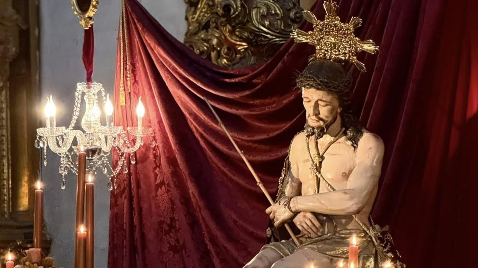Altar de Cultos Señor de la Humildad de Granada, Cristo Rey 2025.jpg