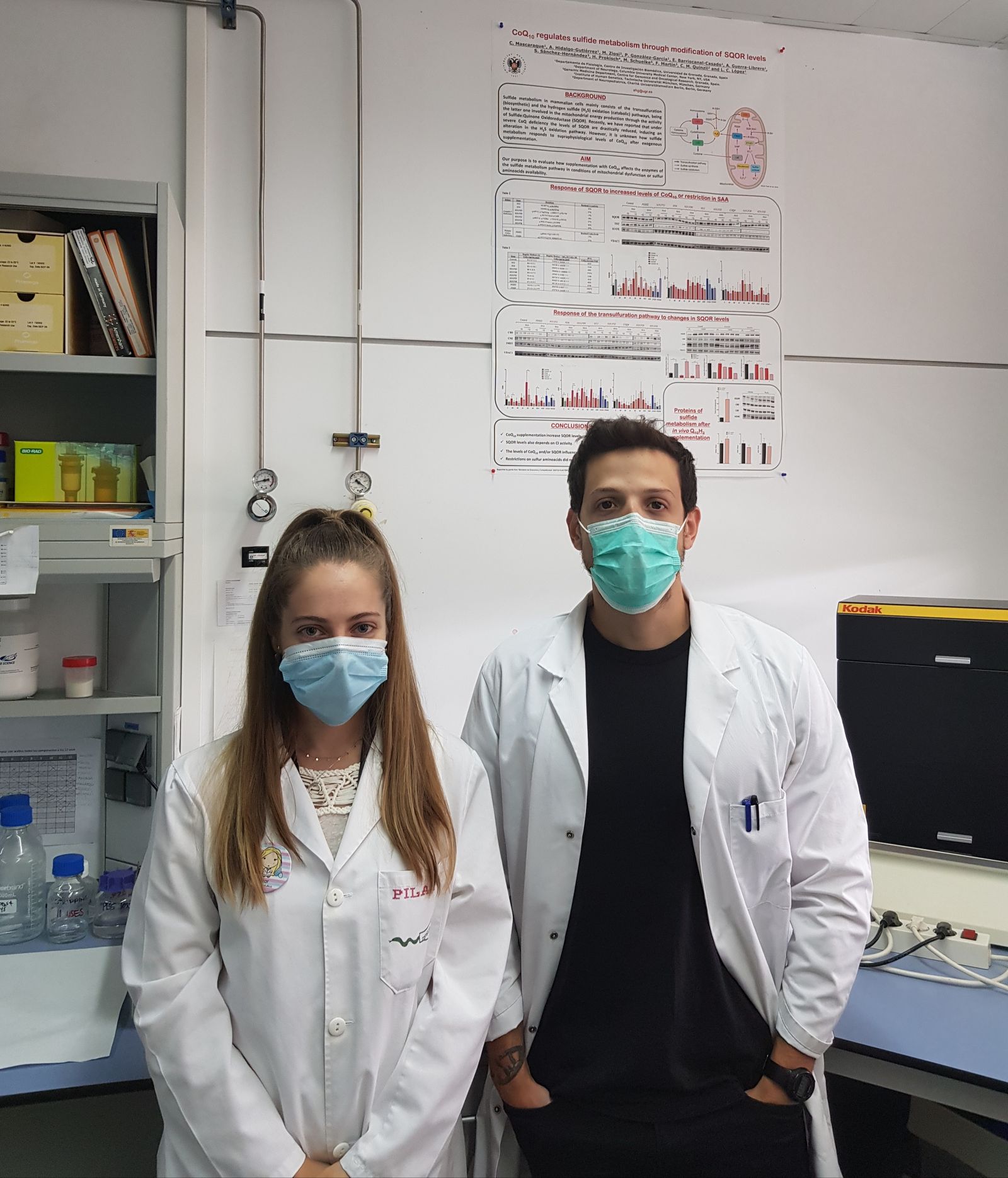 Imagen de los autores que han liderado el estudio.