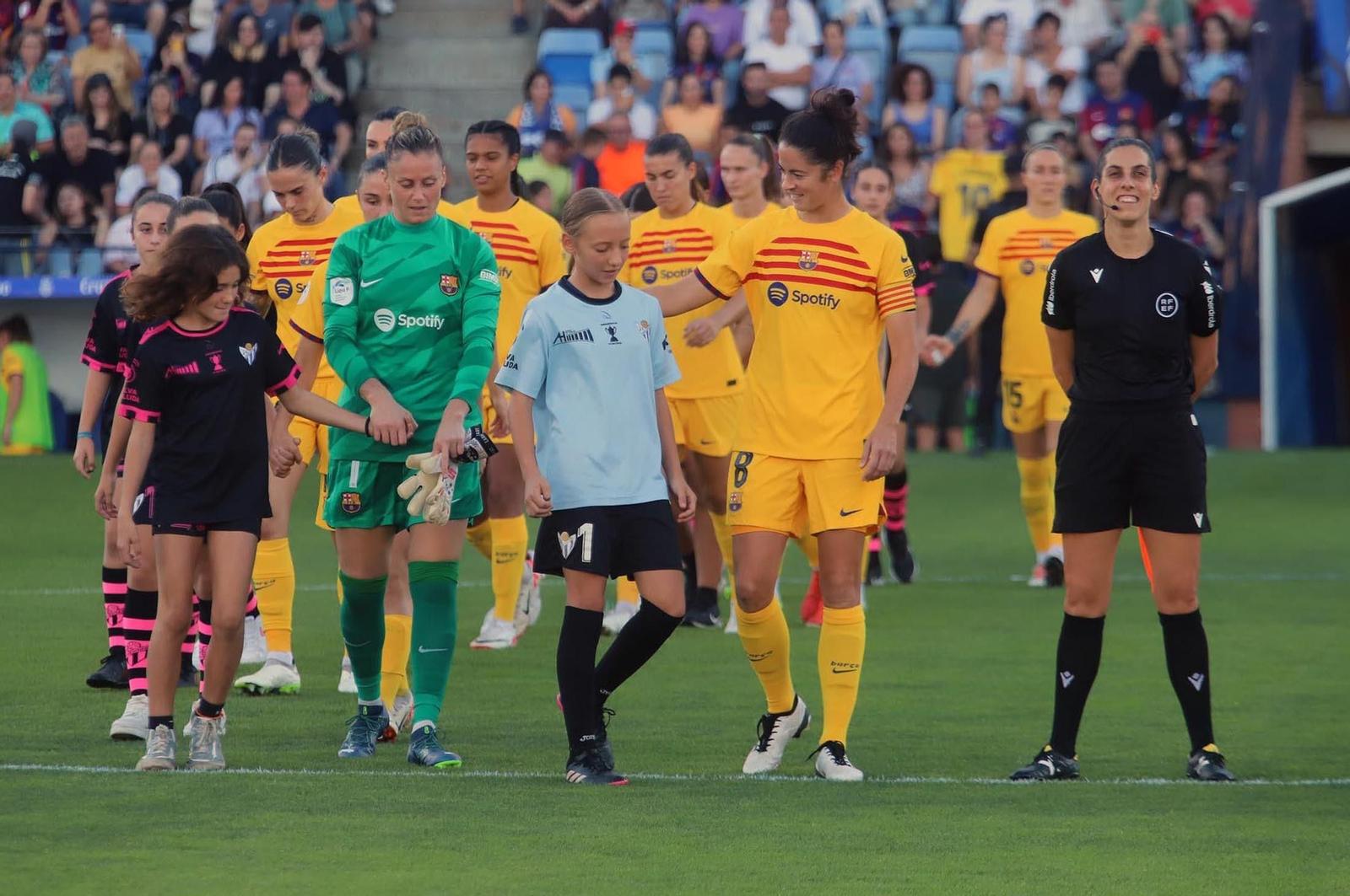 Imágenes del Sporting de Huelva-FC Barcelona