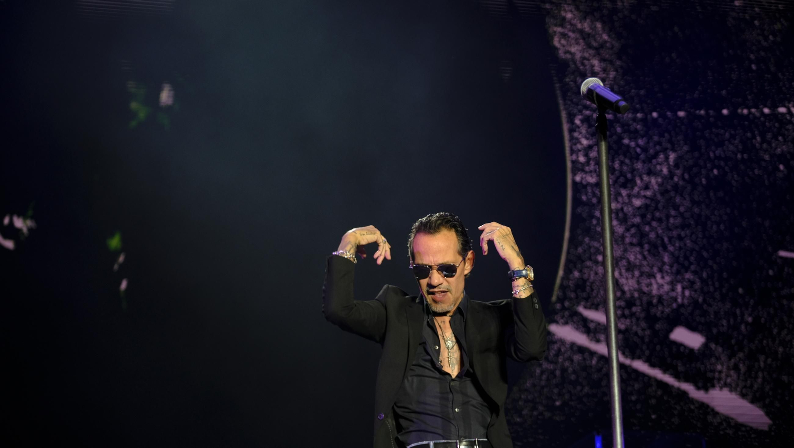 Concierto de Marc Anthony en Roquetas, en imágenes