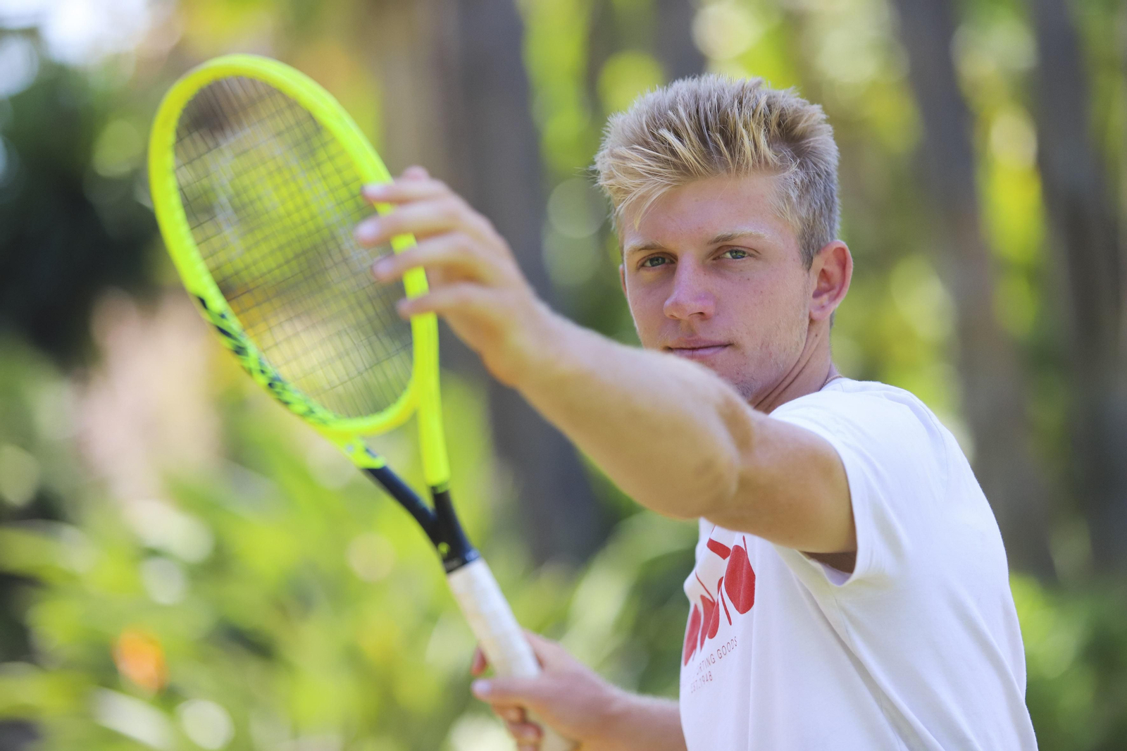 Las fotos de Alejandro Davidovich antes de acudir a Roland Garros