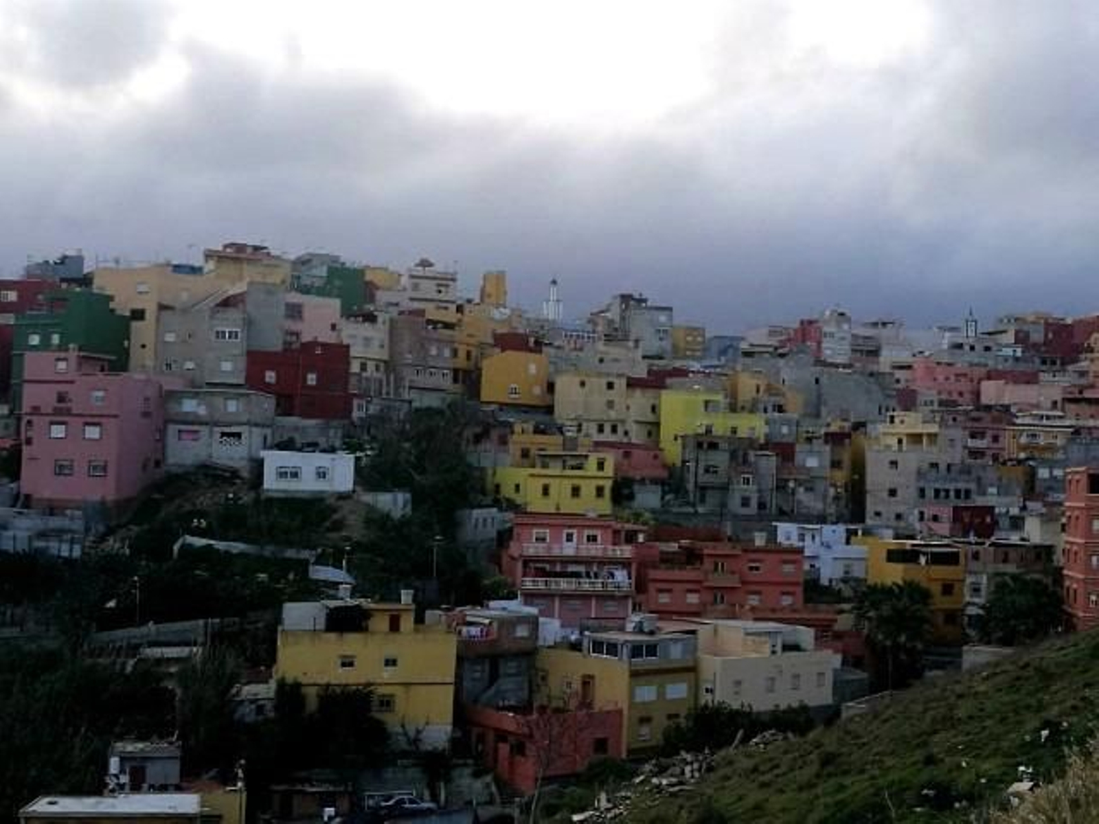 Barriada del Príncipe Alfonso en Ceuta.