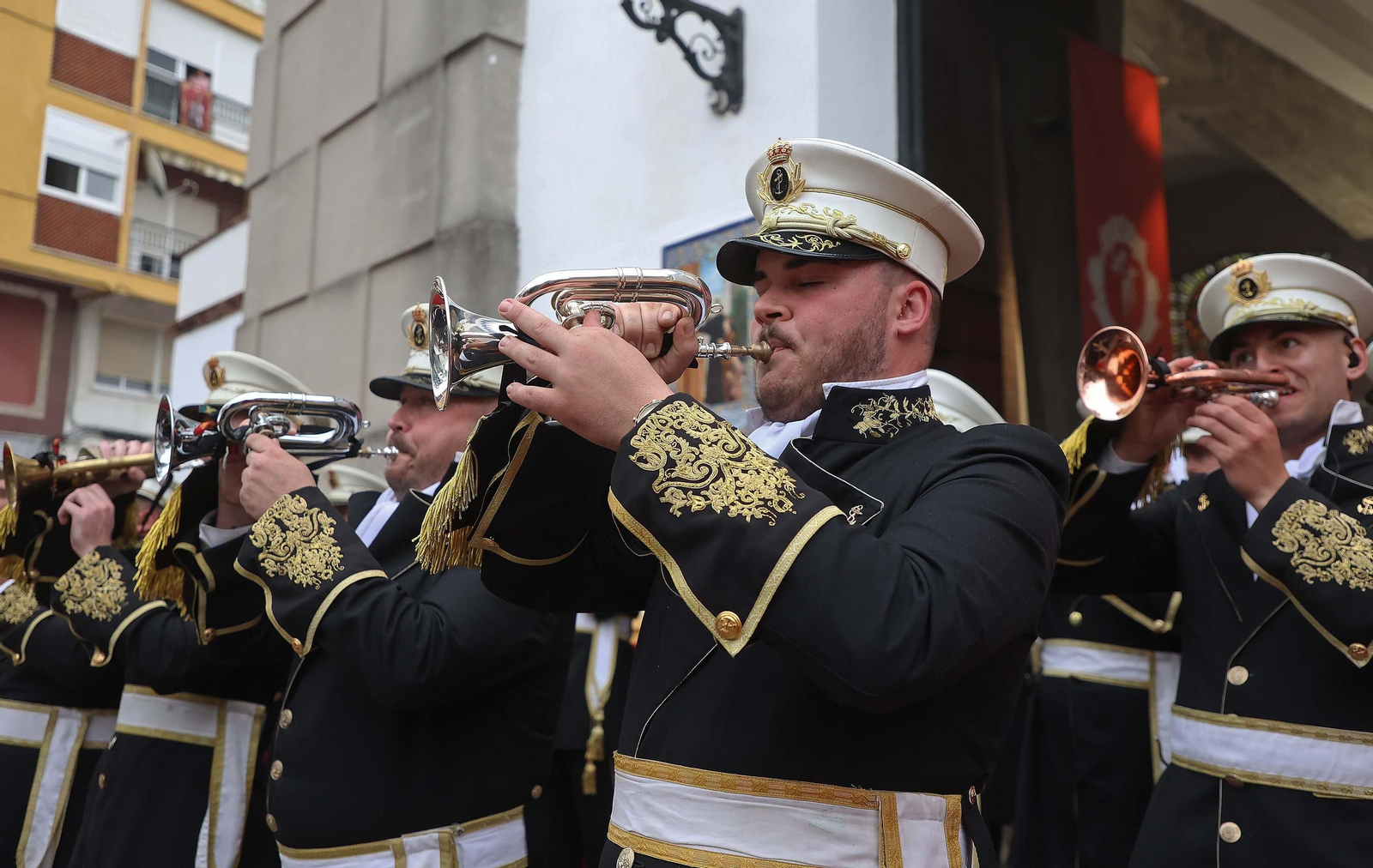 Fotos del Domingo de Ramos en Algeciras: La Borriquita y Oración en el Huerto