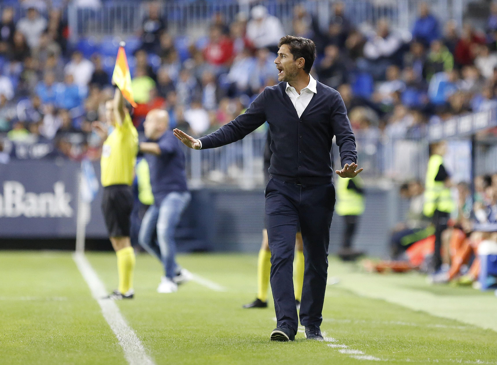 El Málaga CF-Real Oviedo, en fotos