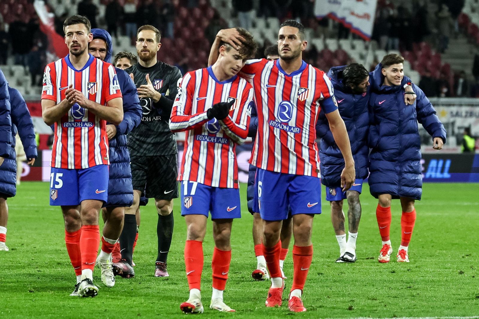 Las fotos del Salzburgo - Atlético de Madrid