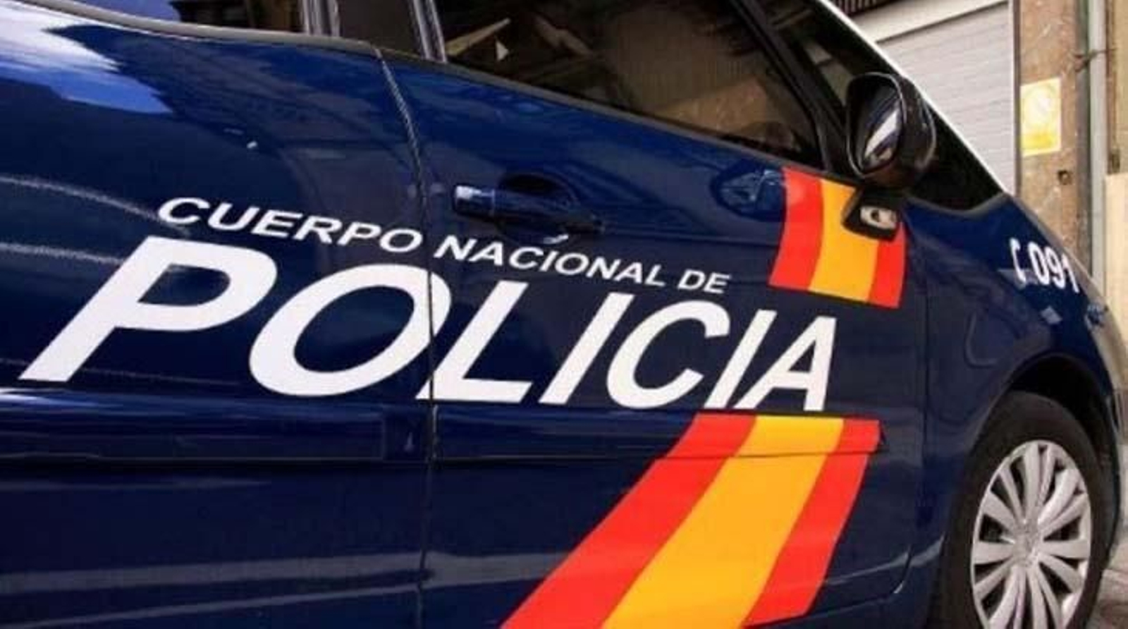 Un vehículo de la Policía Nacional.