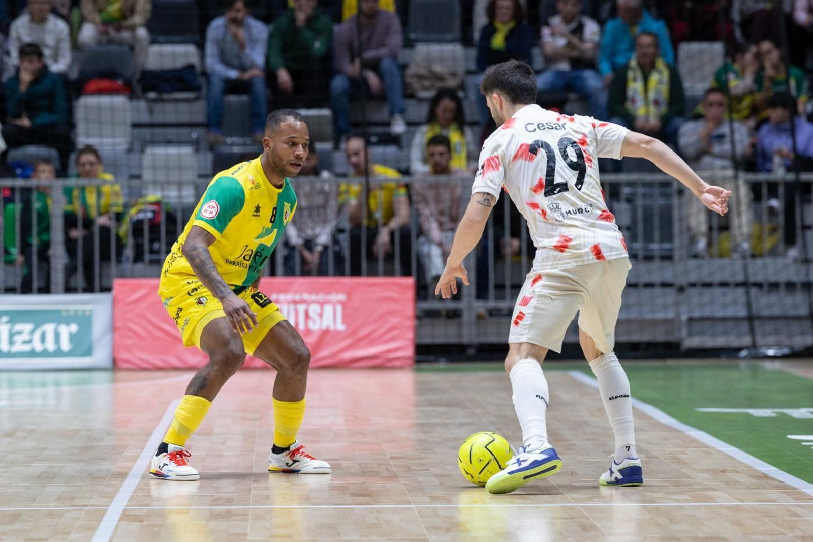 Las mejores fotos del empate entre Jaén Paraíso Interior FS y ElPozo Murcia