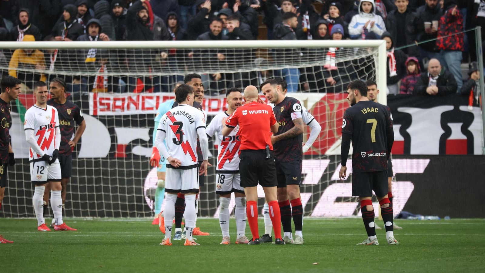 Rayo Vallecano -  Sevilla FC: todas las fotos del partido de Liga