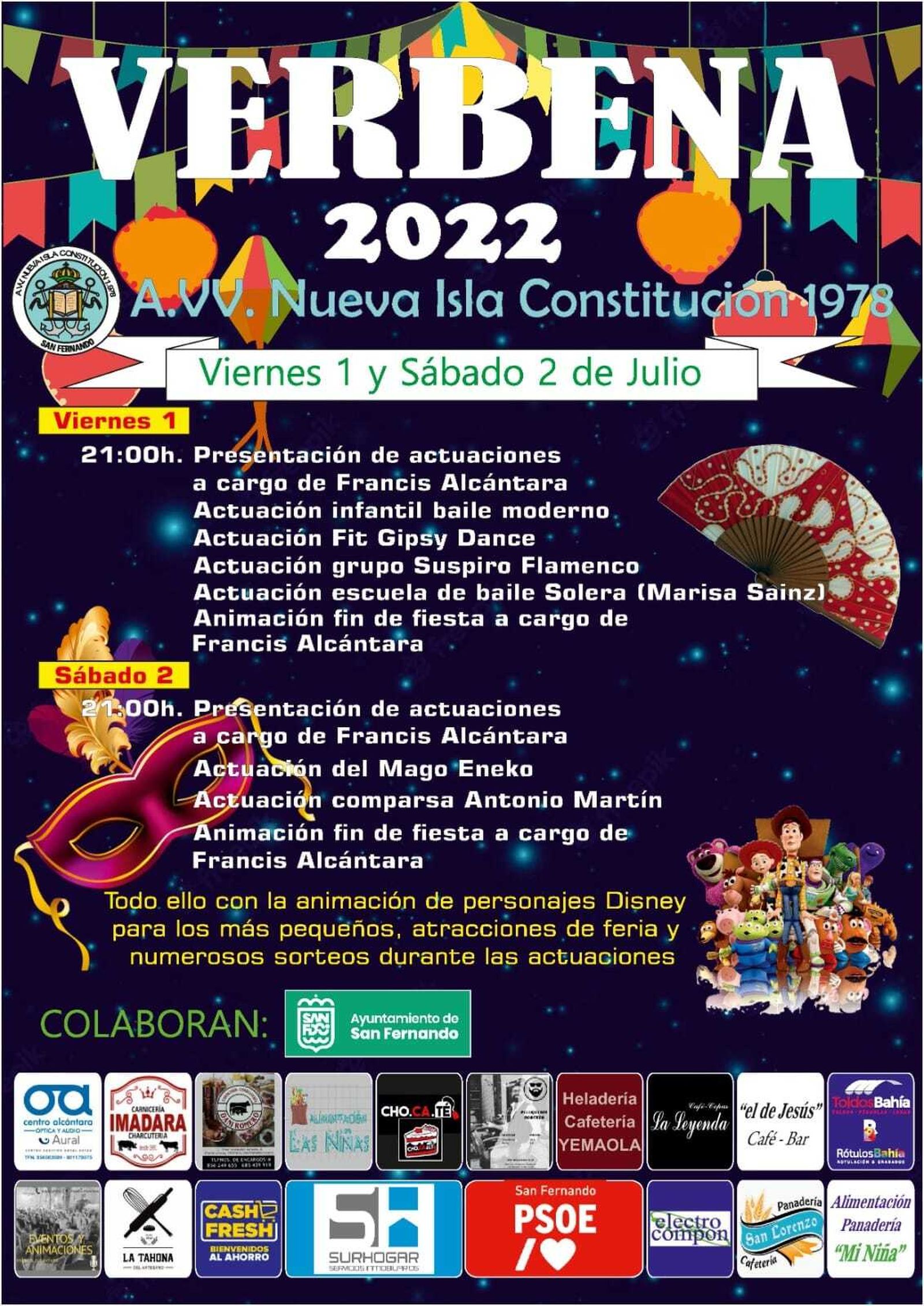 Verbena en Constitución