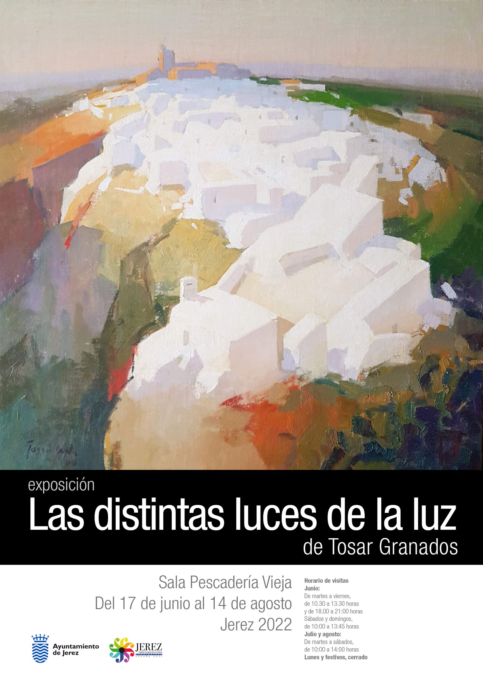 La pintura de Tosar Granados, en Pescadería Vieja