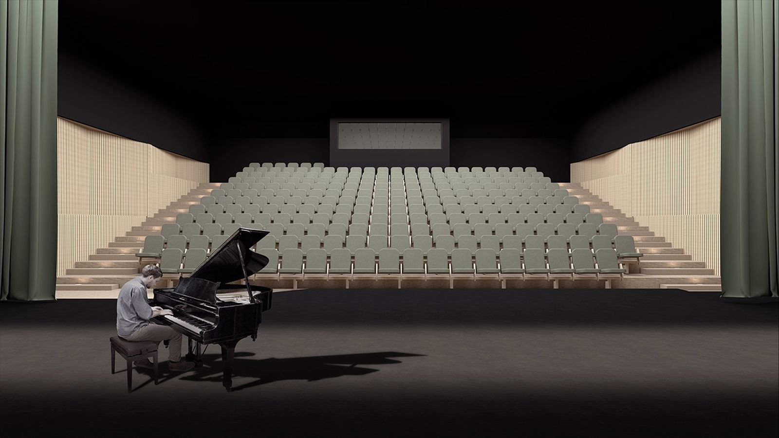 Auditorio del Conservatorio Paco de Lucía de Algeciras.