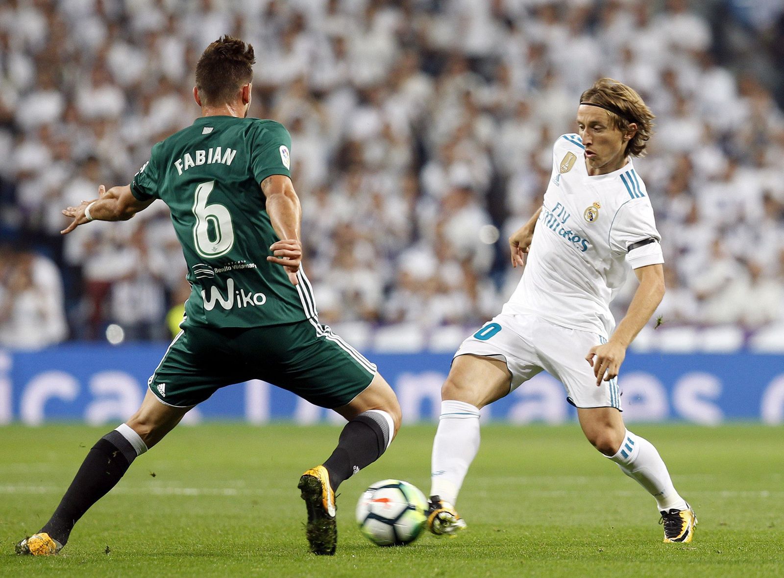 El Real Madrid-Betis, en imágenes
