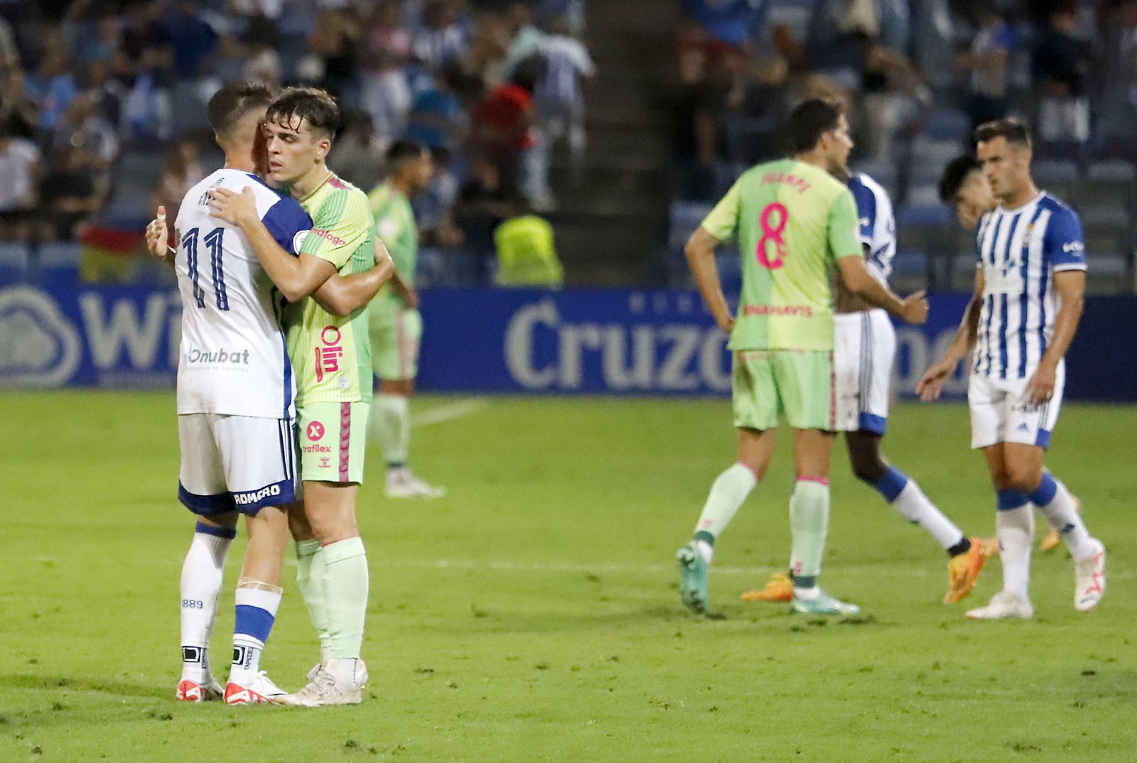 Imágenes del encuentro entre el Recreativo de Huelva y el Málaga