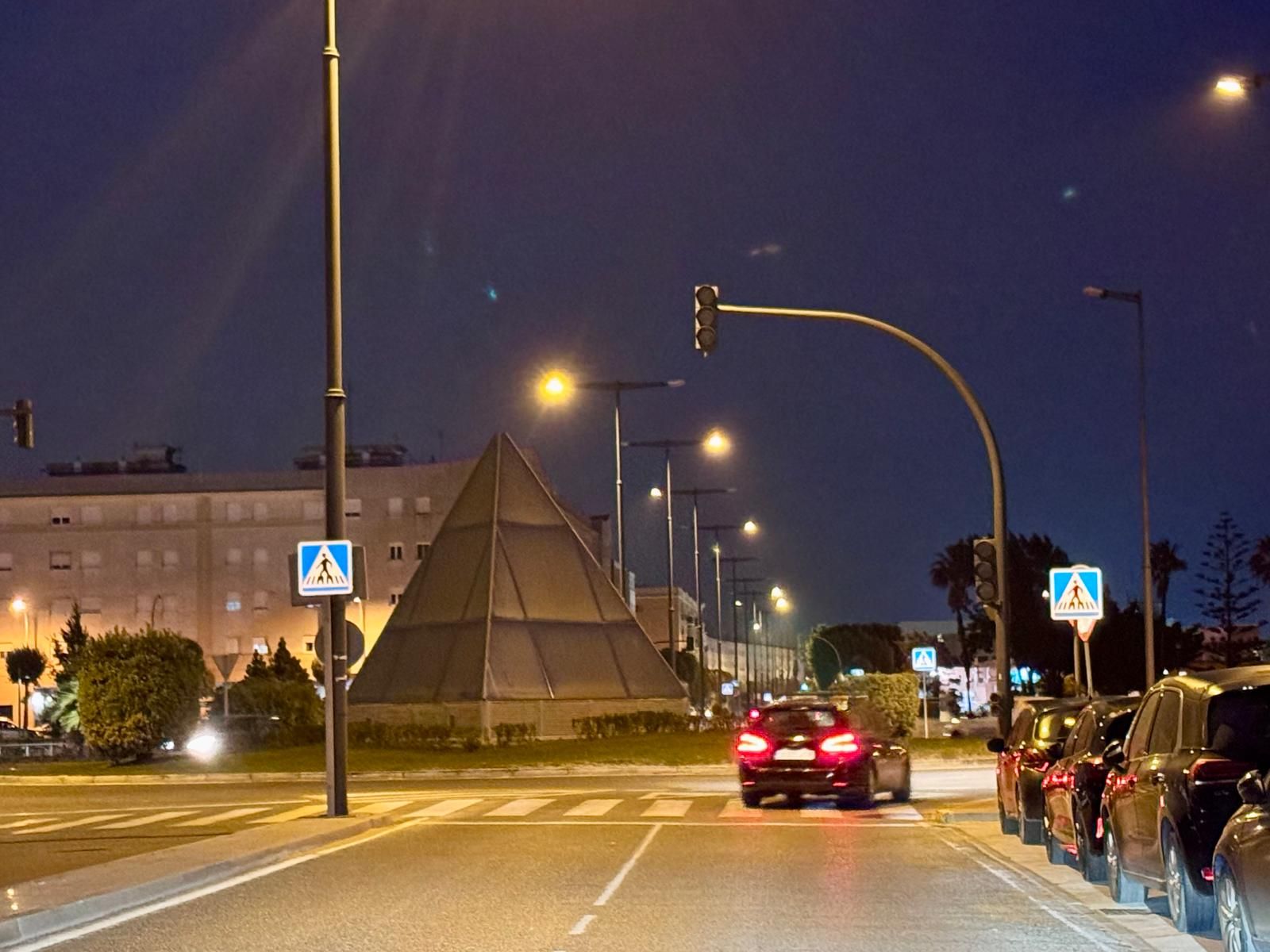 Semáforos apagados en la Ronda del Estero
