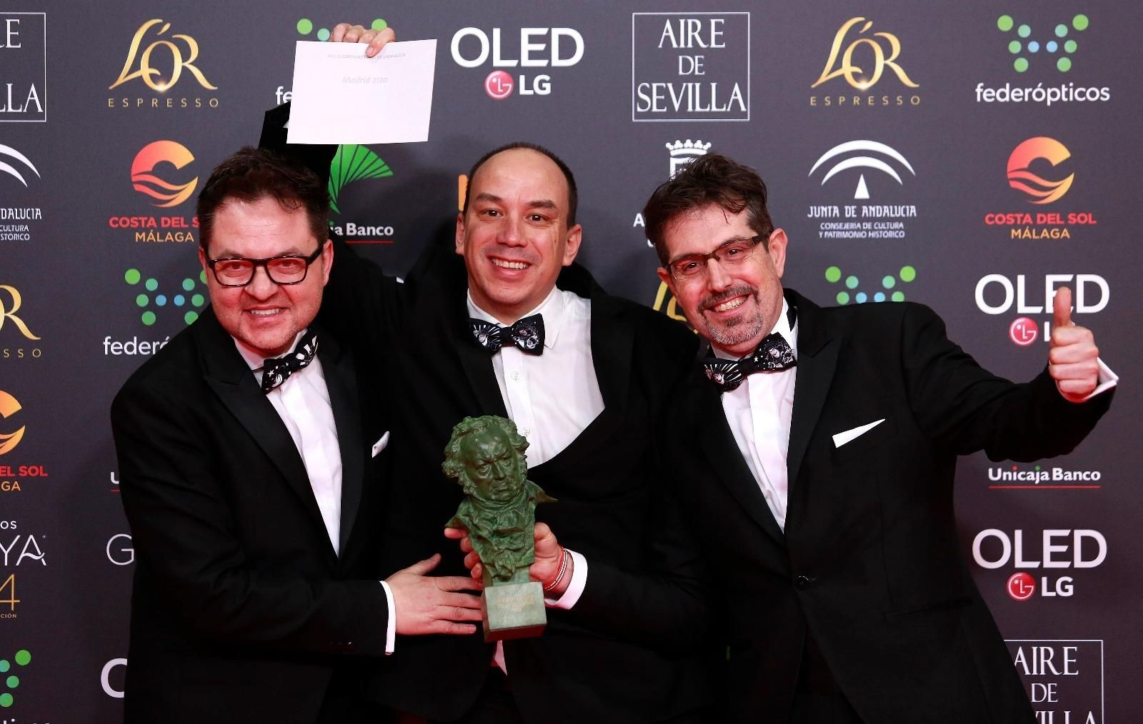 Los premiados en la gala de los Goya 2020 en Málaga. Los premiados en la gala de los Goya 2020 en Málaga.