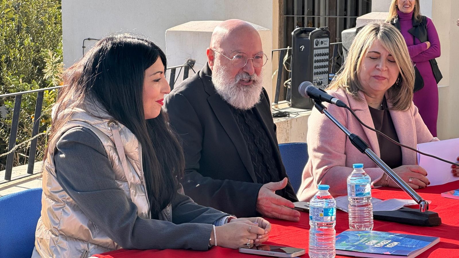 Momento de la presentación.