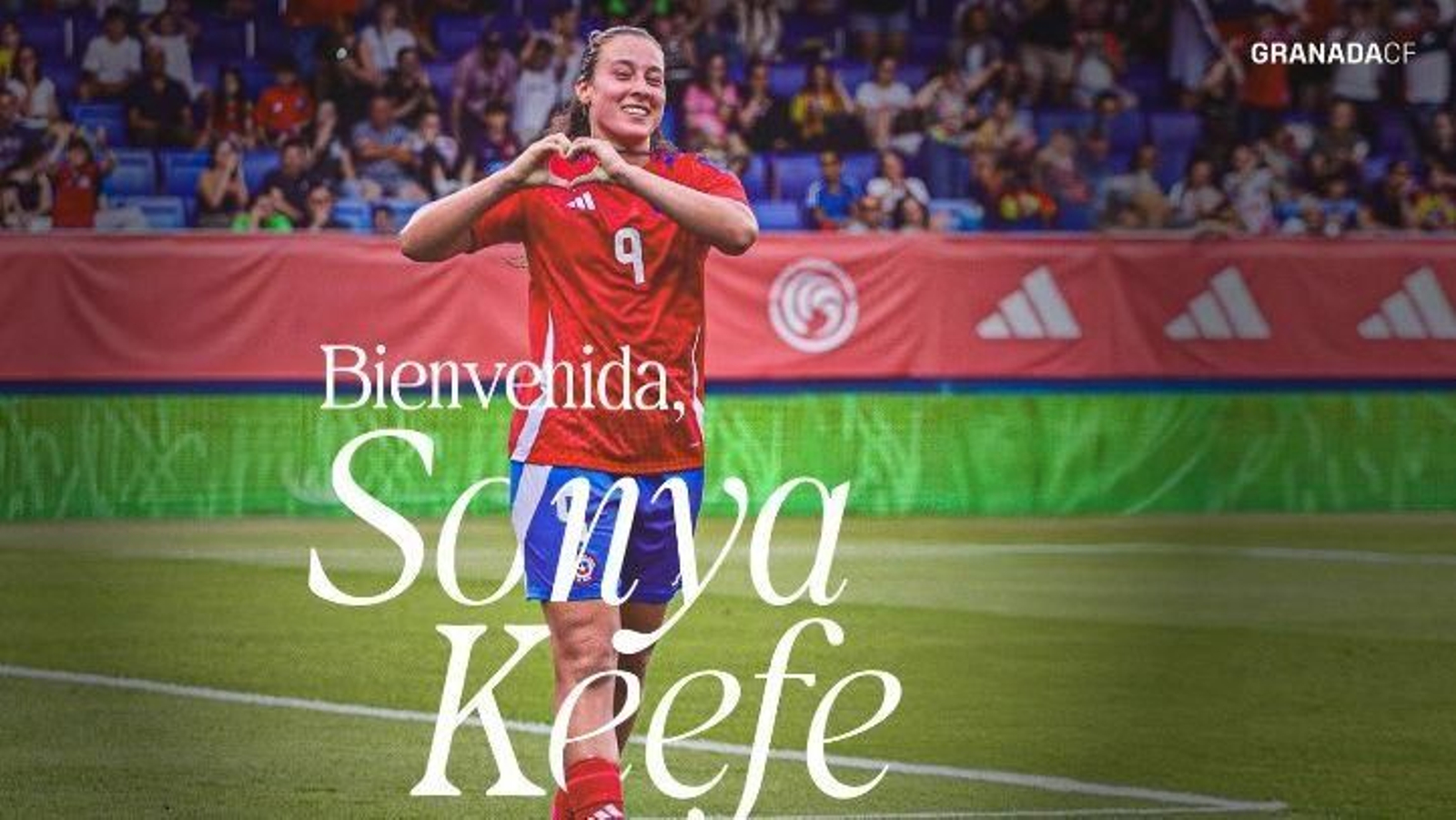 La delantera con la Selección Chilena