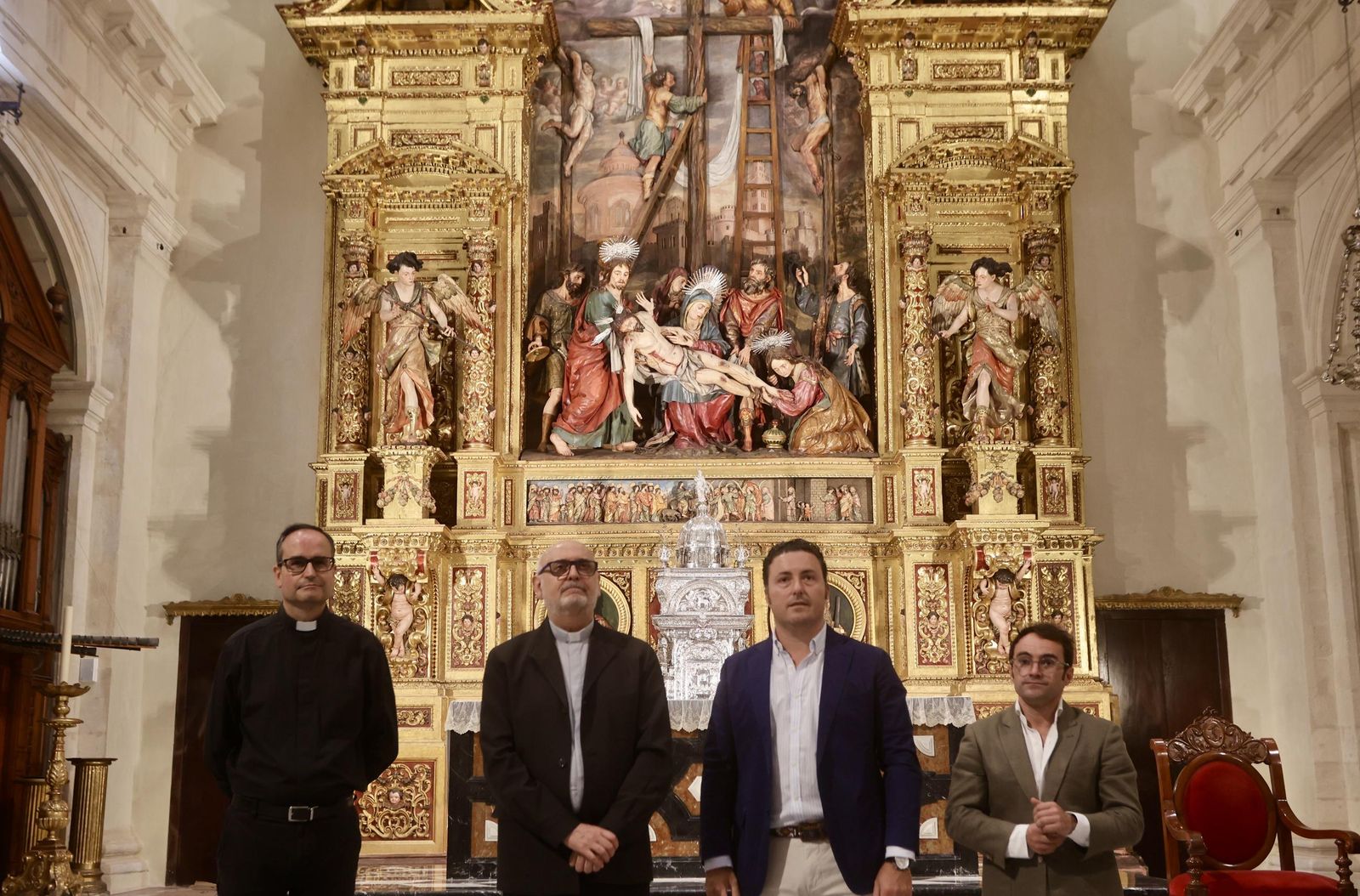 Restauración del retablo de la iglesia del Sagrario