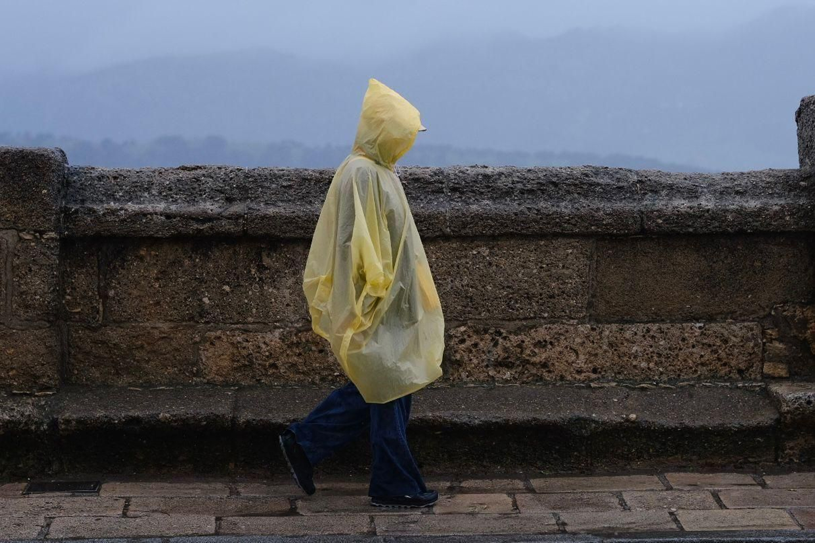 Las imágenes de la lluvia de la borrasca Karlotta en Ronda Las imágenes de la lluvia de la borrasca Karlotta en Ronda