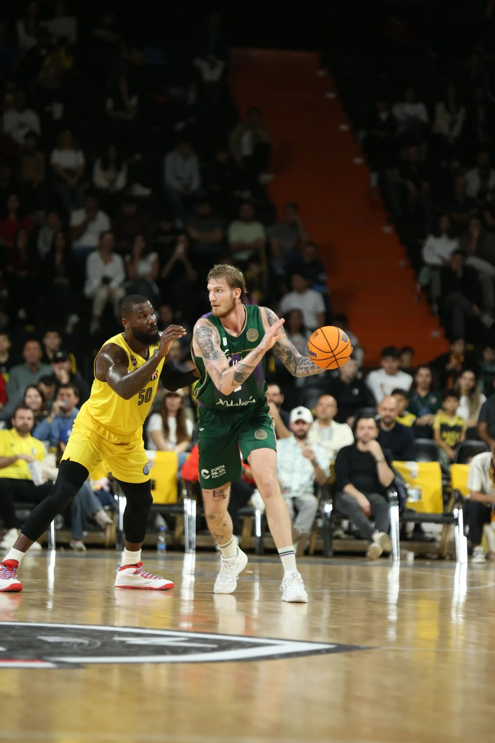 El Mersin-Unicaja, en fotos