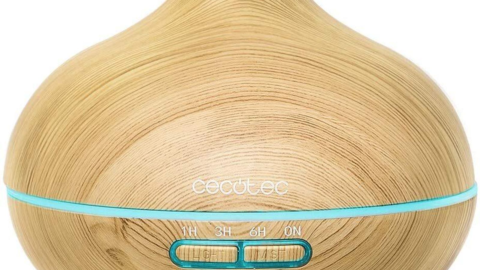 Cecotec Pure Aroma 300 Yang. Humidificador ultrasónico y difusor de Aroma 300 ml. Temporizador hasta 10