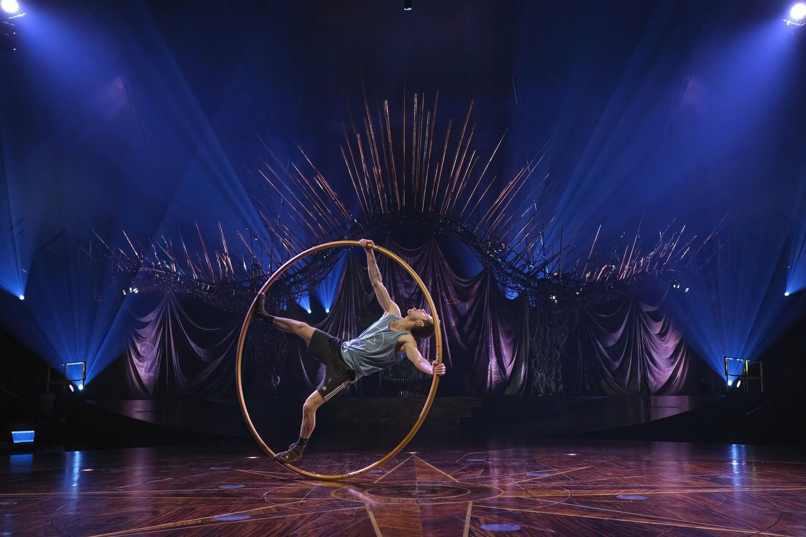 La trastienda del Circo del Sol