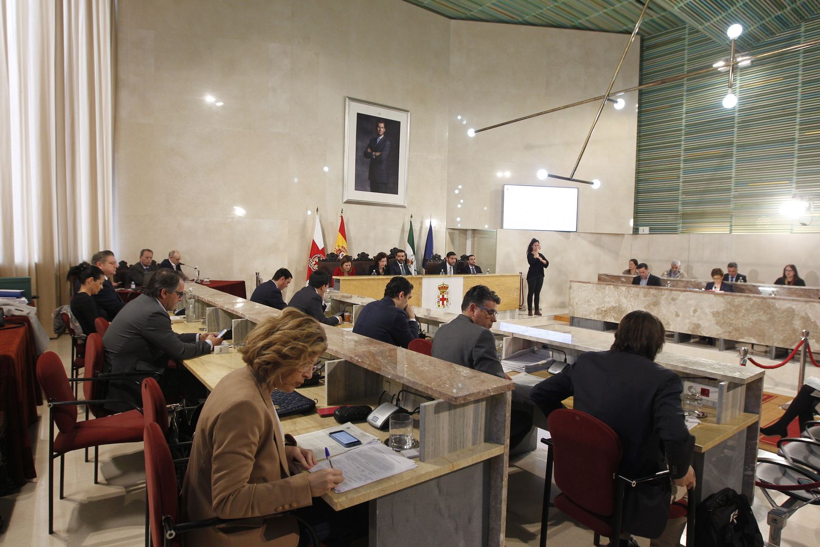 Fotogalería Pleno Extraordinario Ayuntamiento de Almería