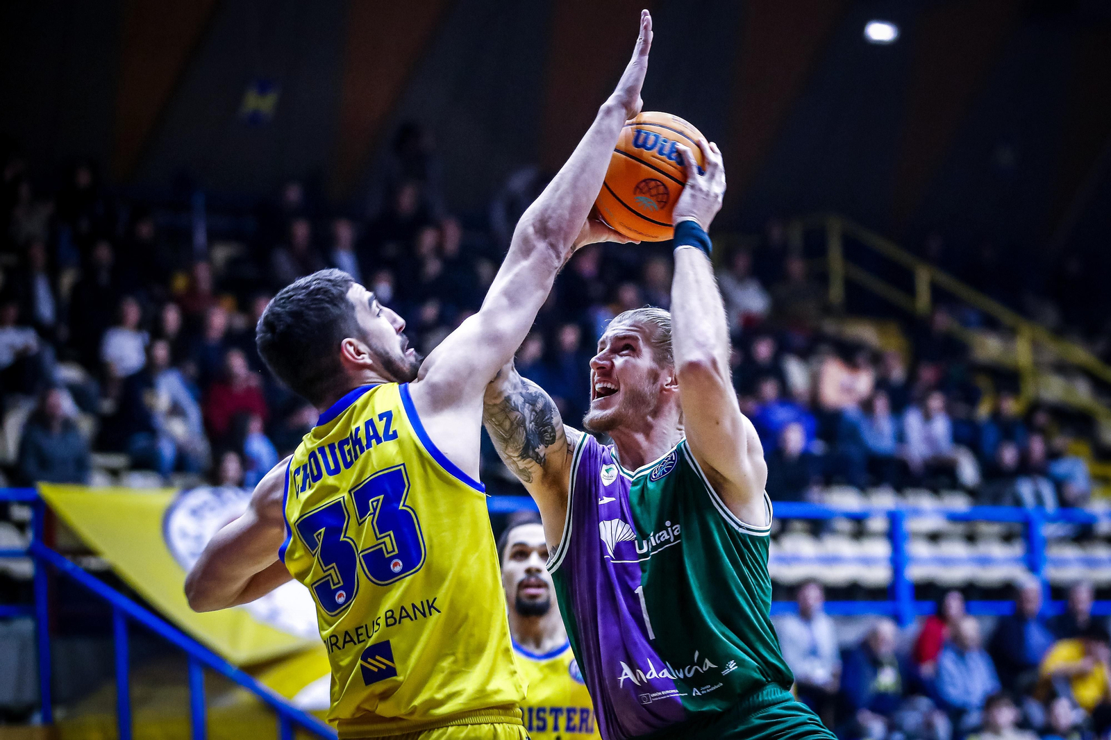 El Peristeri - Unicaja, en fotos