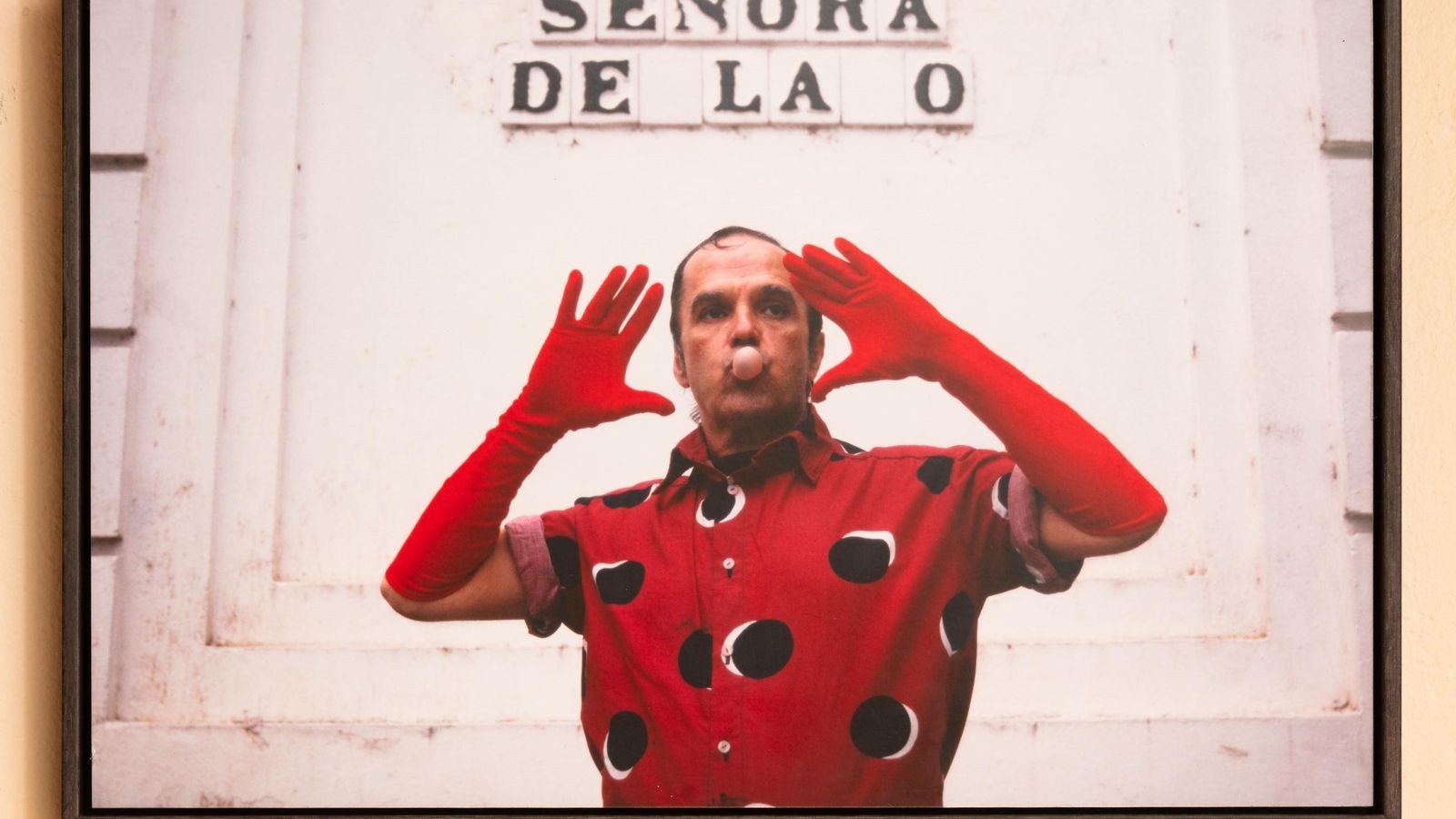 Miguel Benlloch. en una de sus imágenes más icónicas.