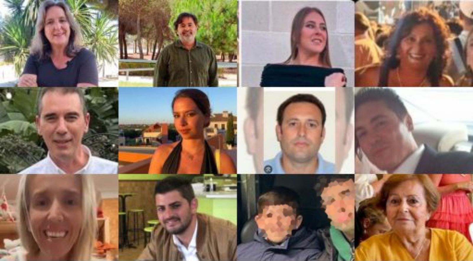 Víctimas de Huelva en el accidente de tren en Adamuz