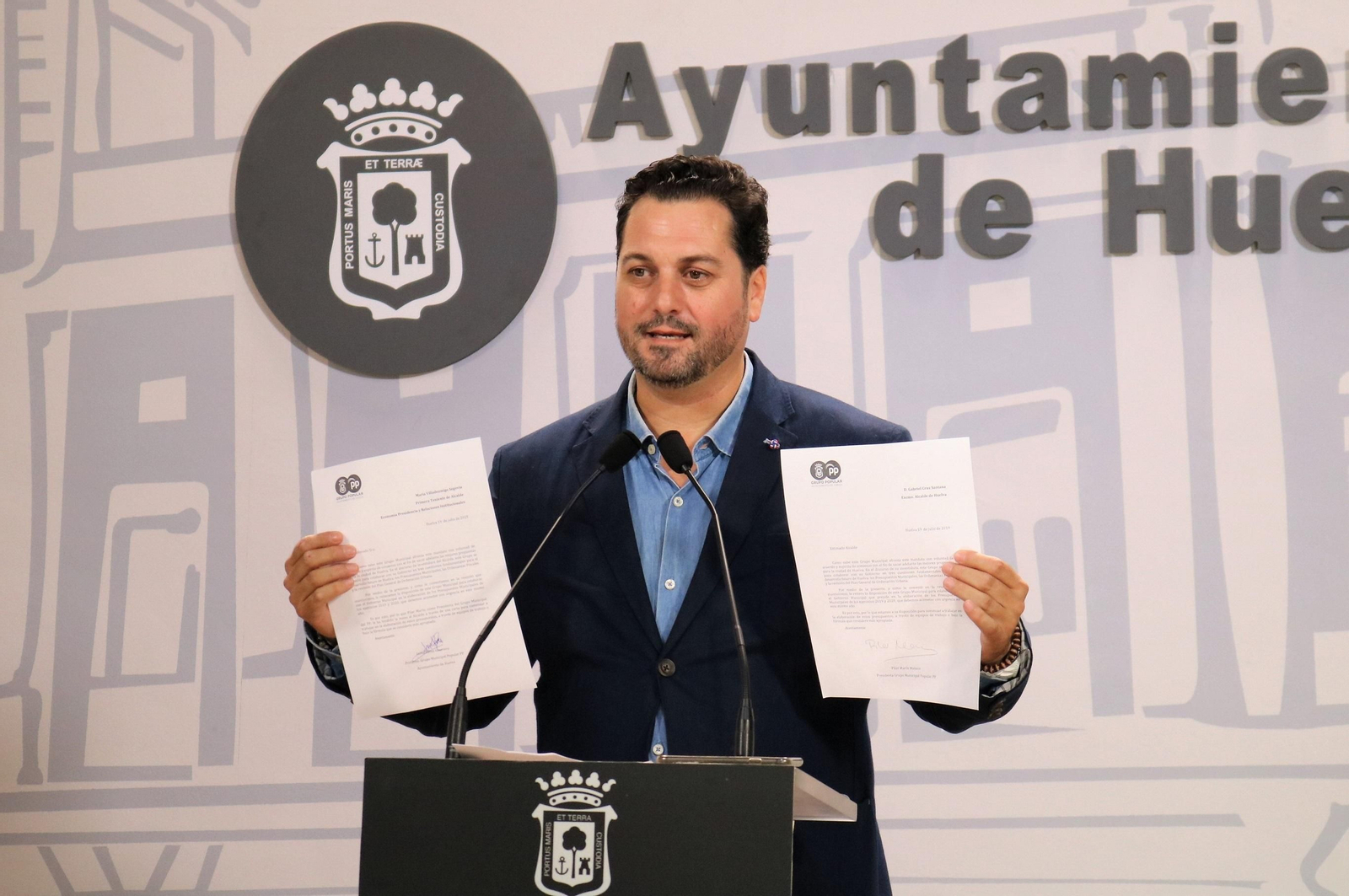 El portavoz del PP en el Ayuntamiento, Jaime Pérez.